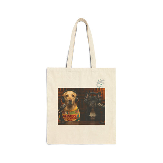 Goldie & Frenchie 'Grandma's Good Boy' Canvas Tote