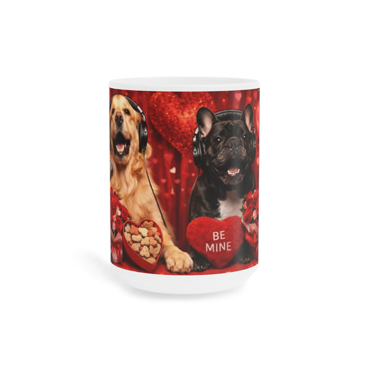 Goldie & Frenchie Valentines Day Coffee Mug (11oz/15oz/20oz) - Made and Ships from Canada