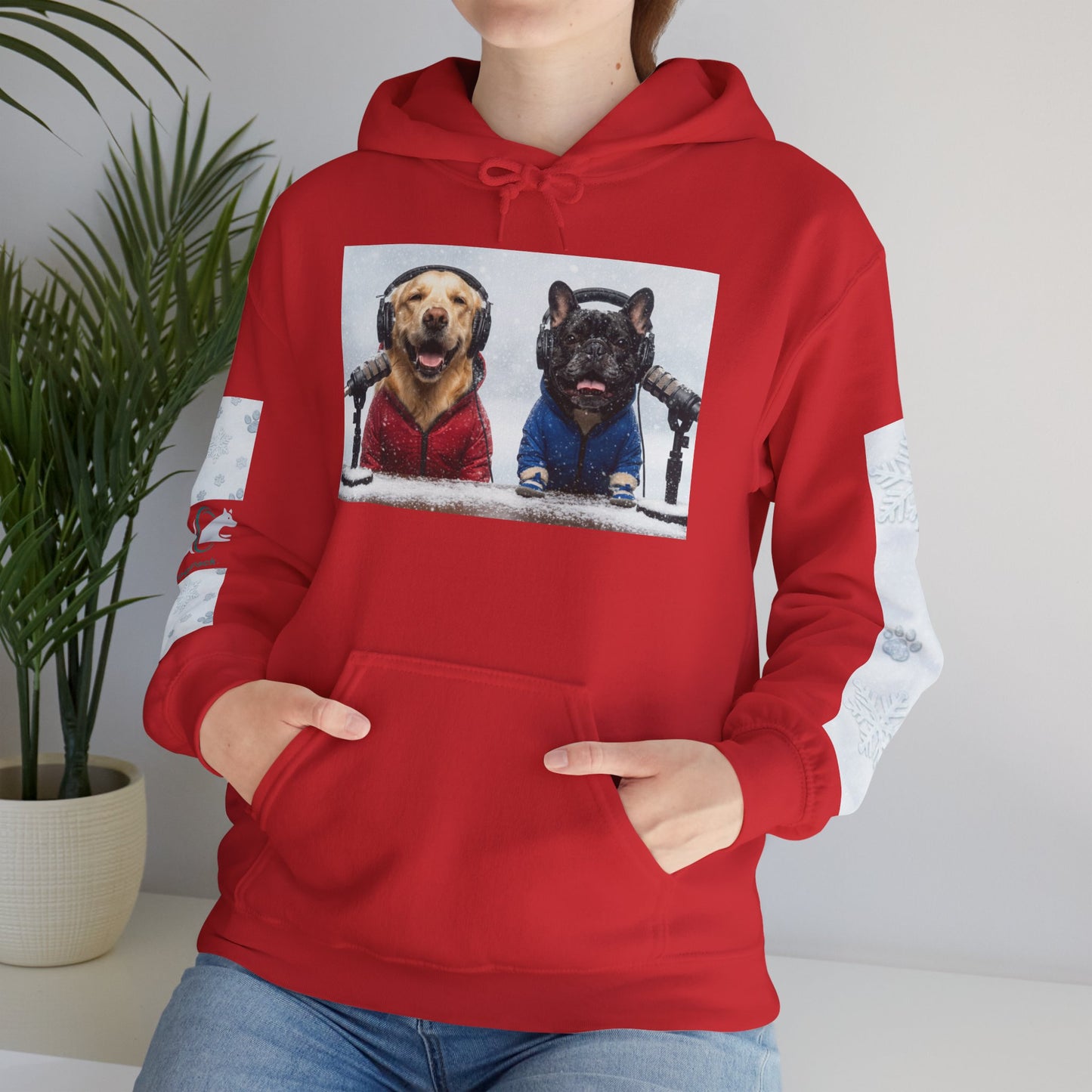 Goldie & Frenchie Holiday Hoodie - High Quality Soft Sweatshirt for the Winter