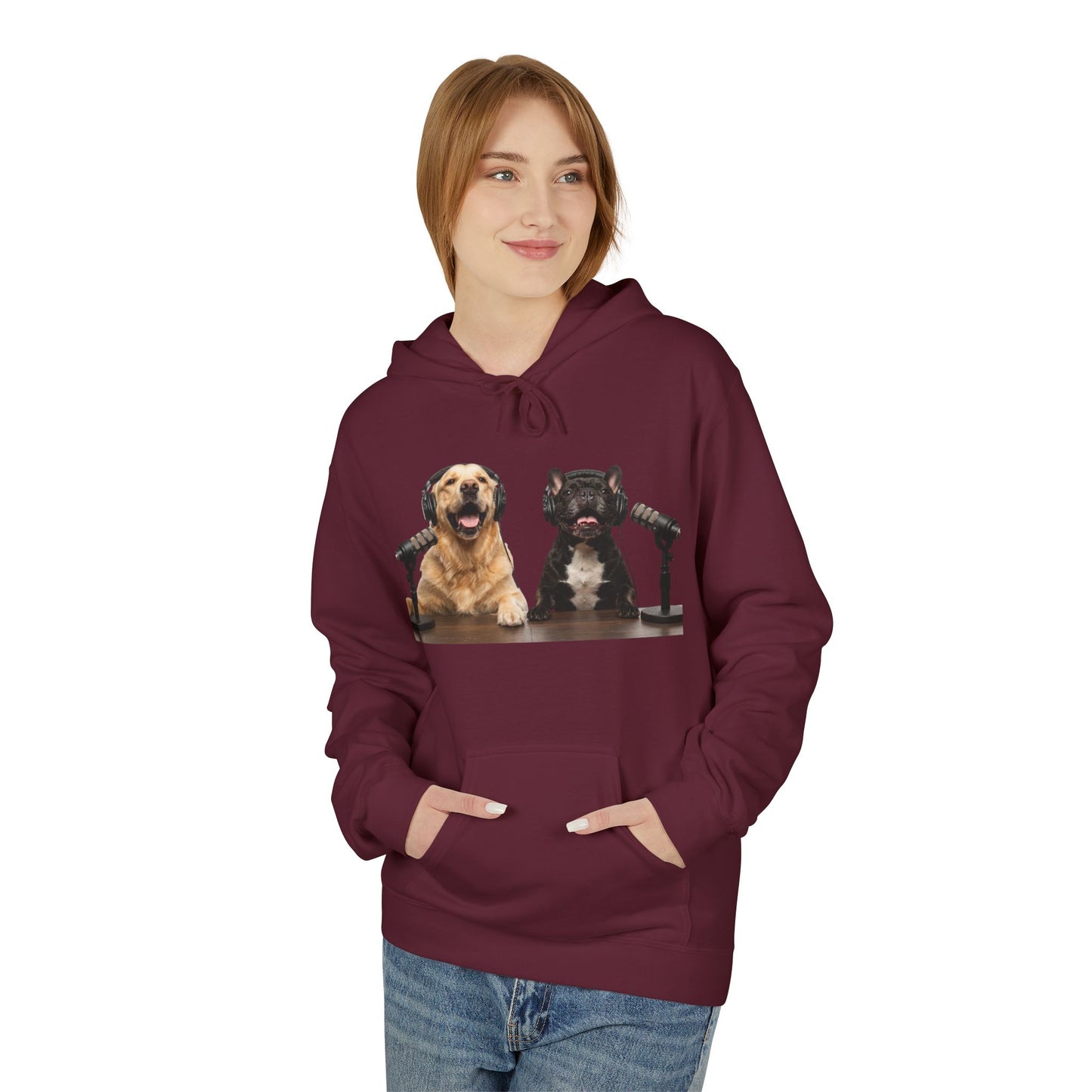 Goldie & Frenchie Soft Style Podcast Hoodie