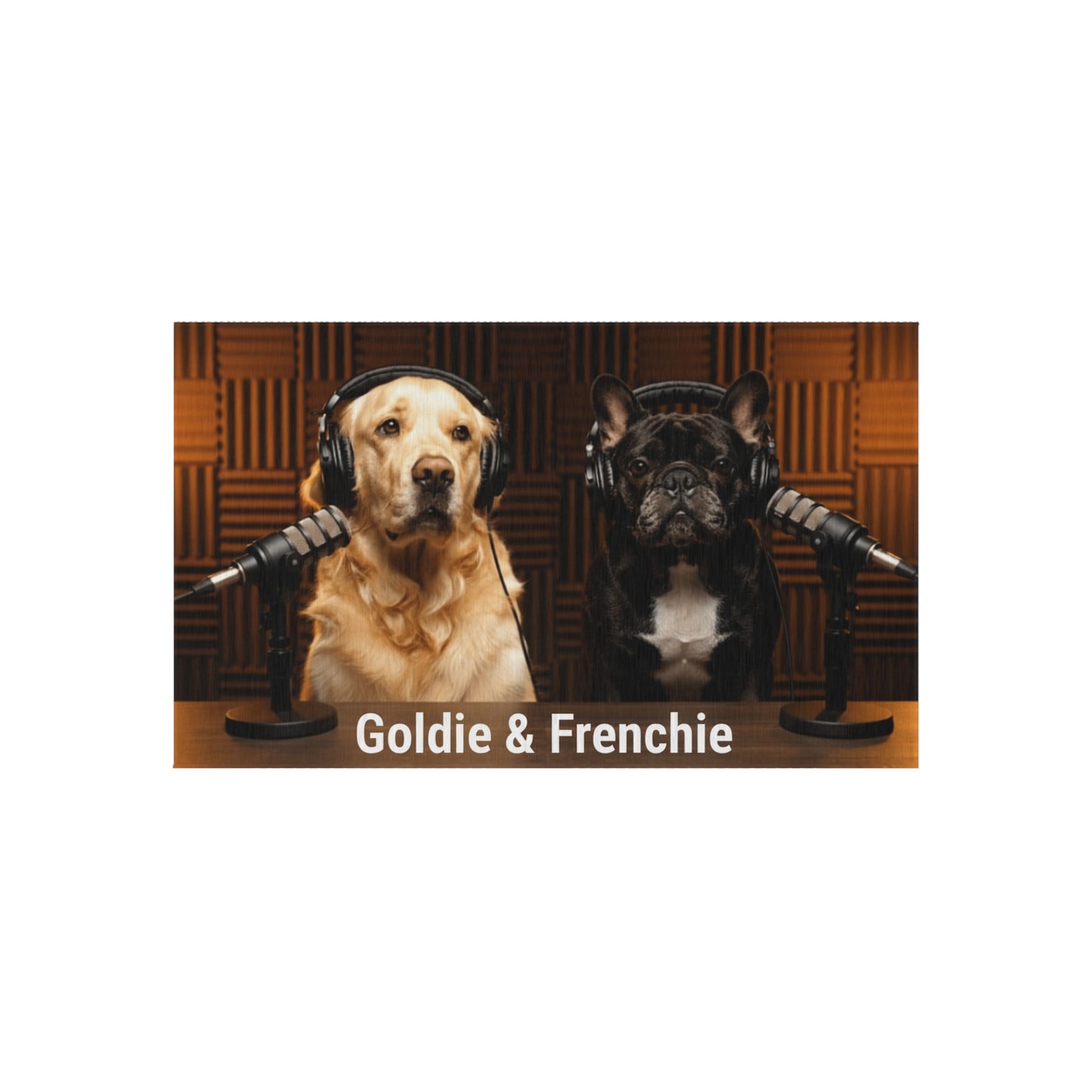 Goldie & Frenchie Classic Outdoor Rug