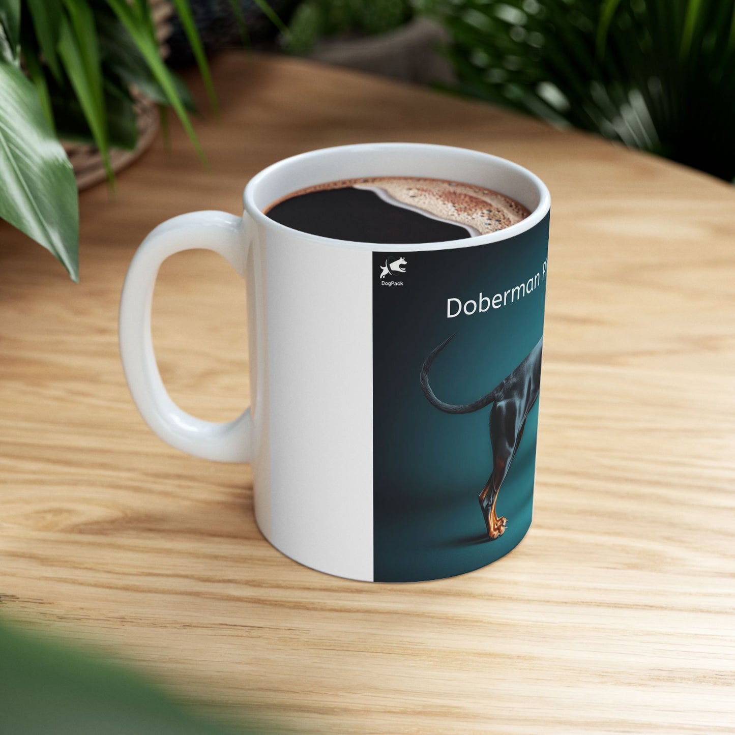 Doberman Pinscher Ceramic Mug – Dog Lover Gift (11oz & 15oz)