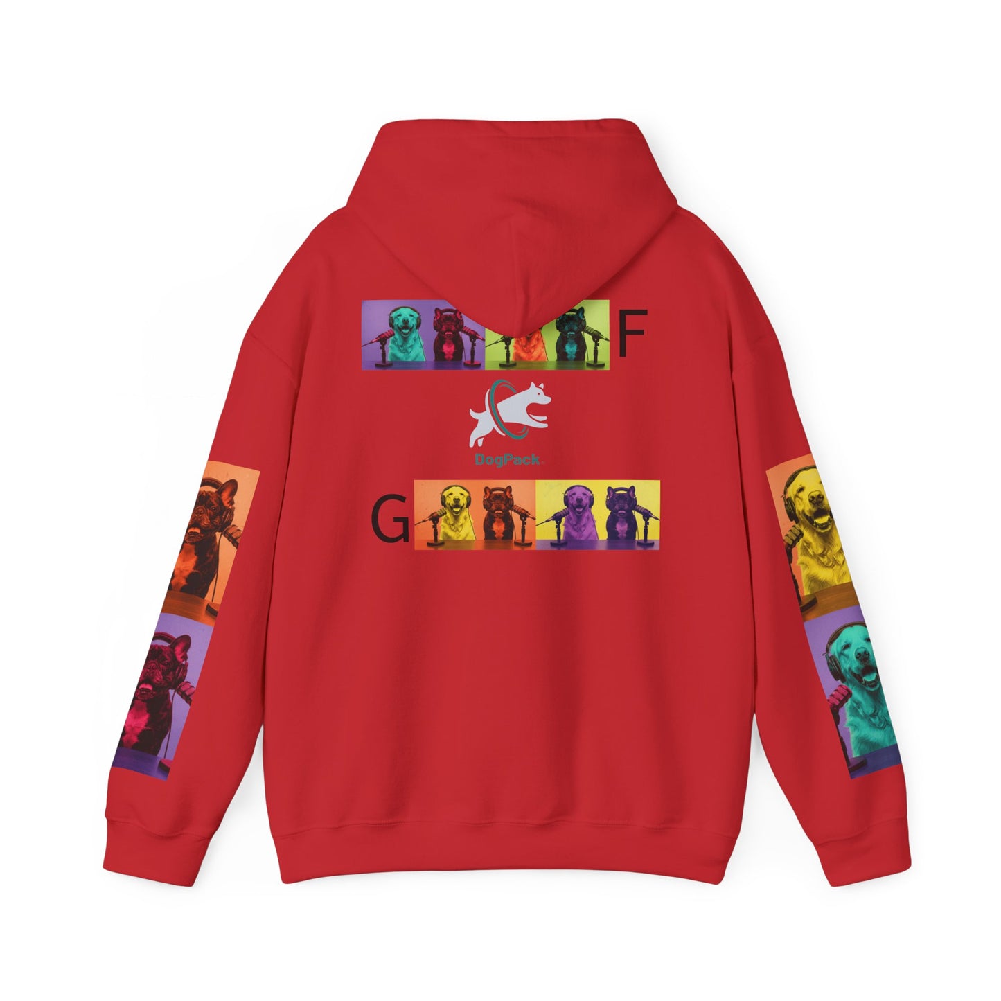 Goldie & Frenchie Cruisin' Hoodie — G&F "Windows down, music up" - Warhol inspired