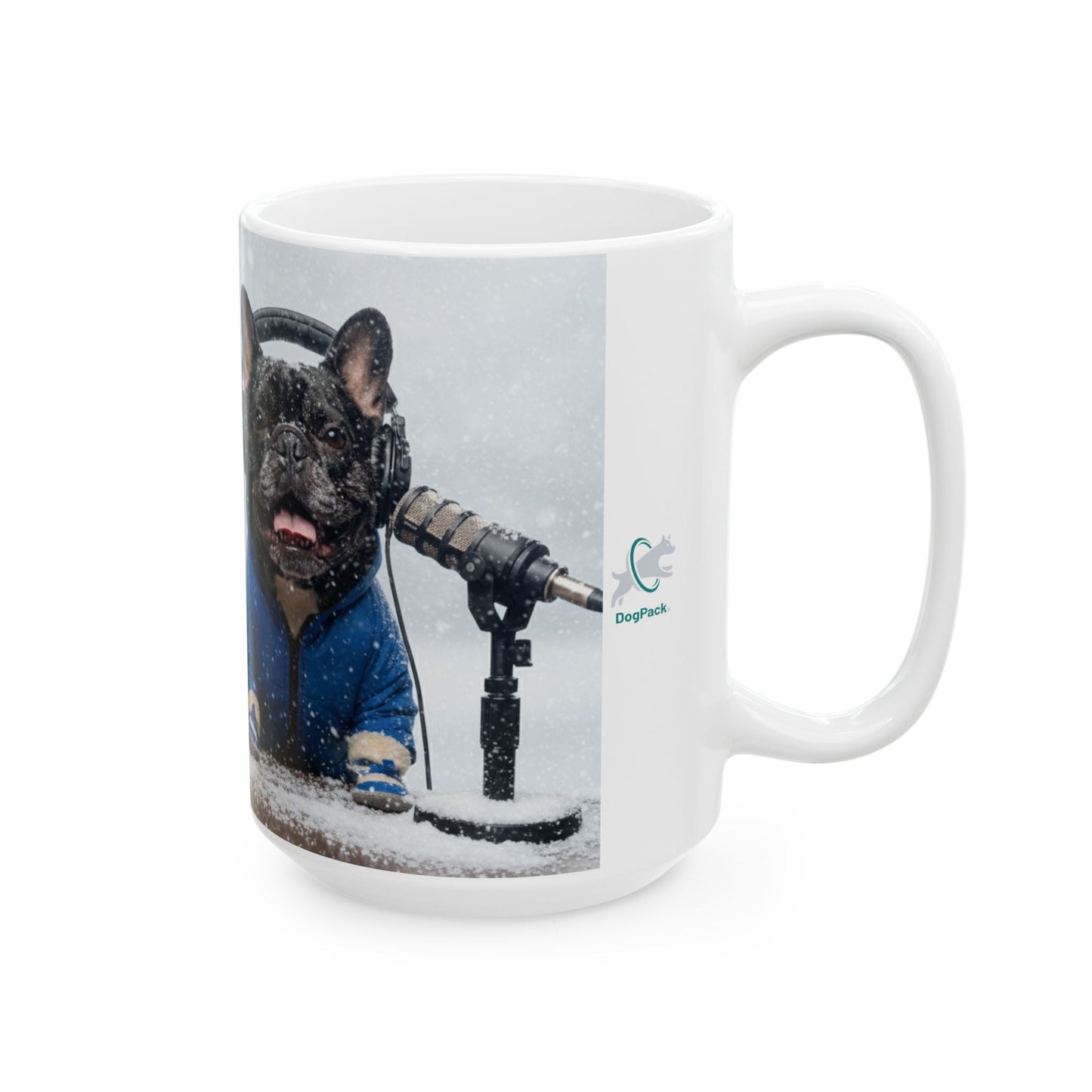Goldie & Frenchie Winter Mug for Warm Drinks (11oz, 15oz)