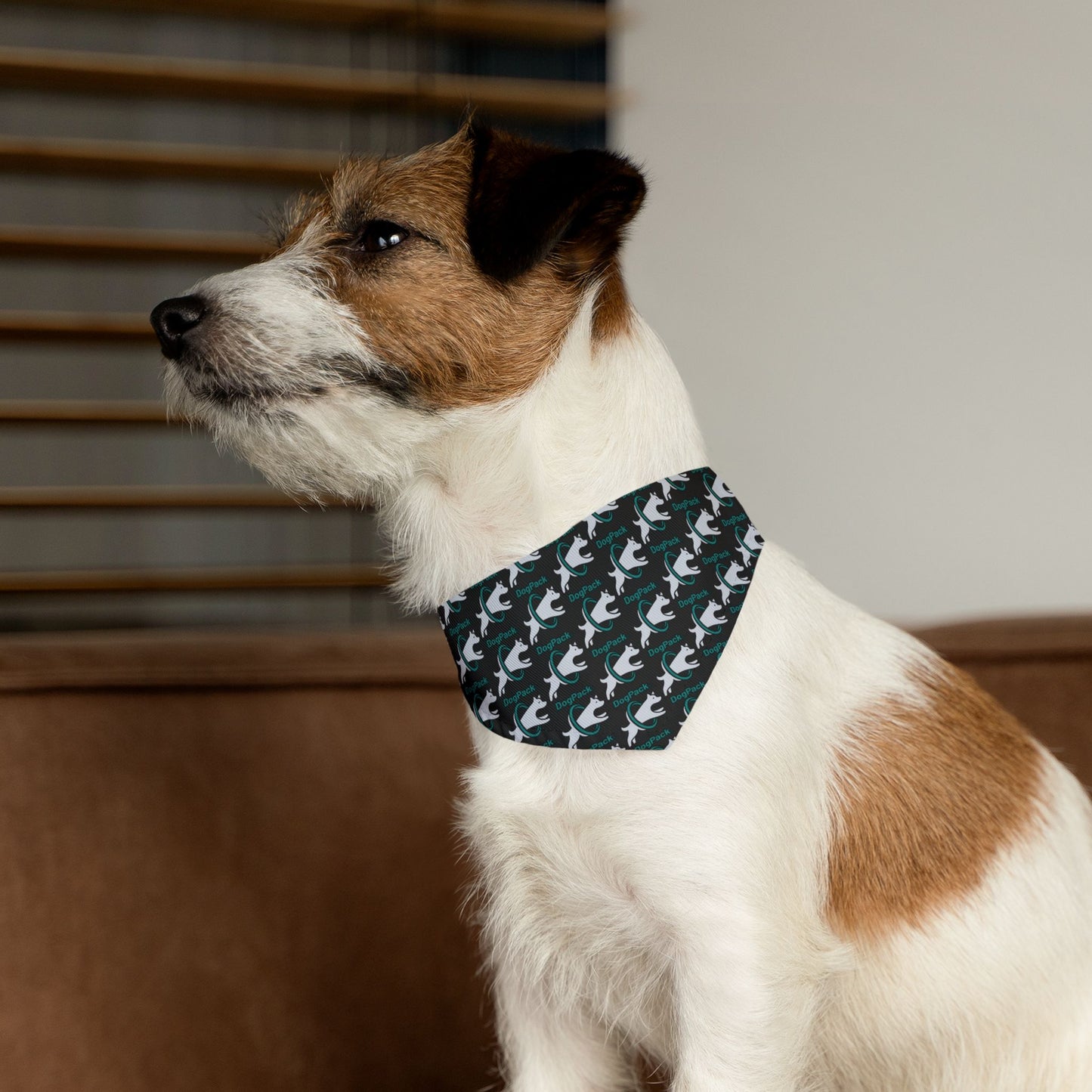 DogPack Patterned Bandana Collar — Adjustable Pet Bandana