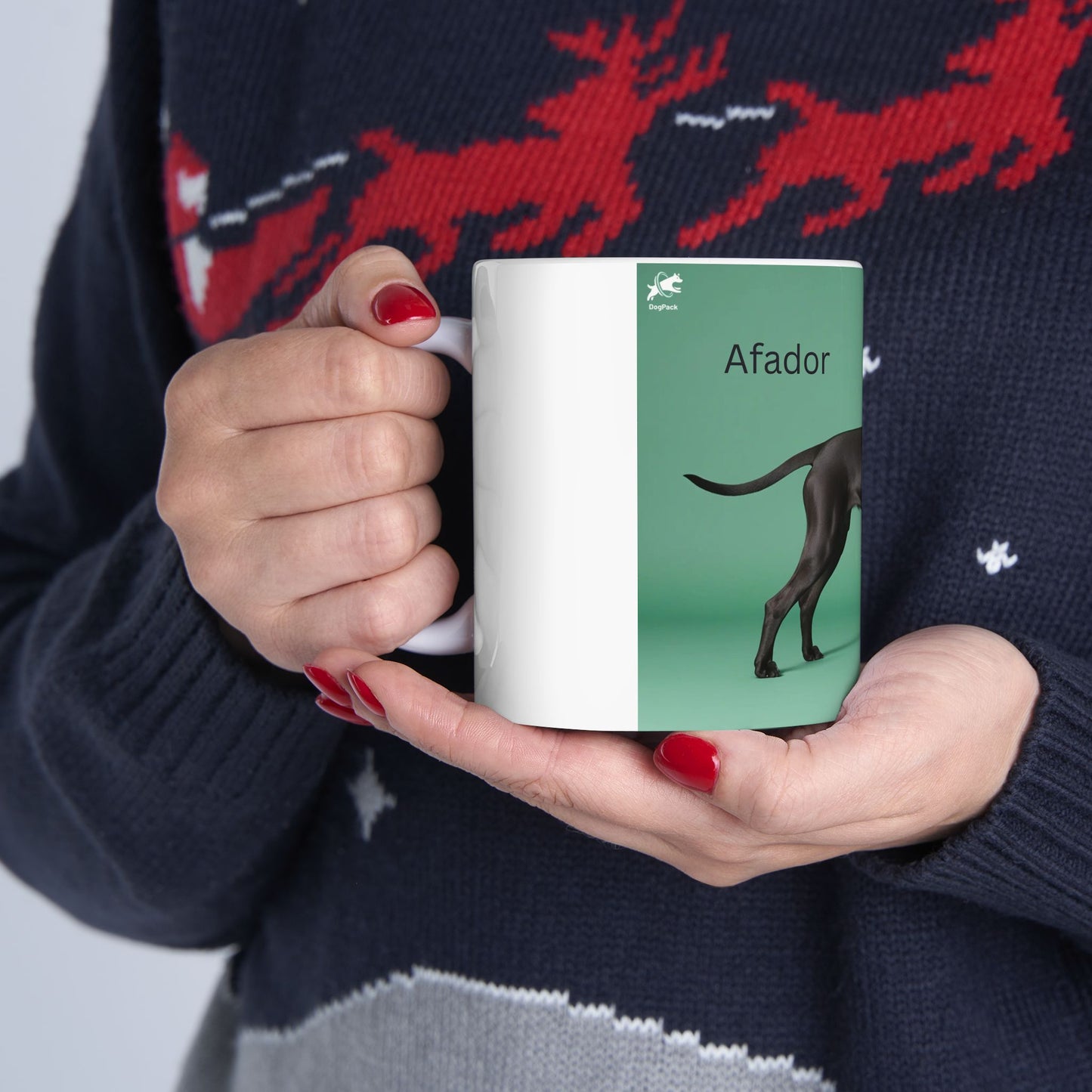 Afador Ceramic Mug — Afador Dog Breed Coffee Cup (11oz & 15oz)