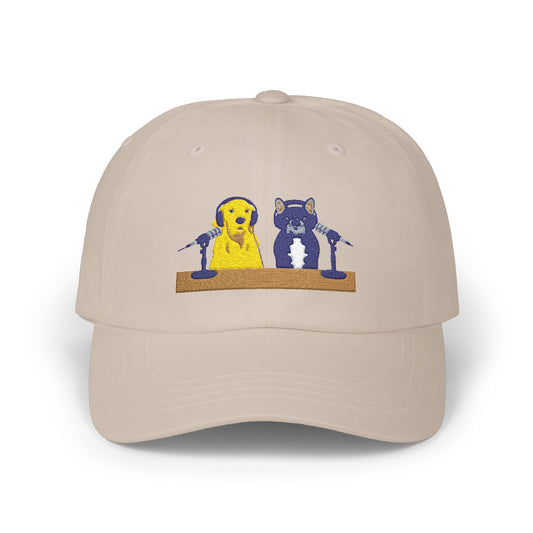 Goldie & Frenchie Embroidered Podcast Hat