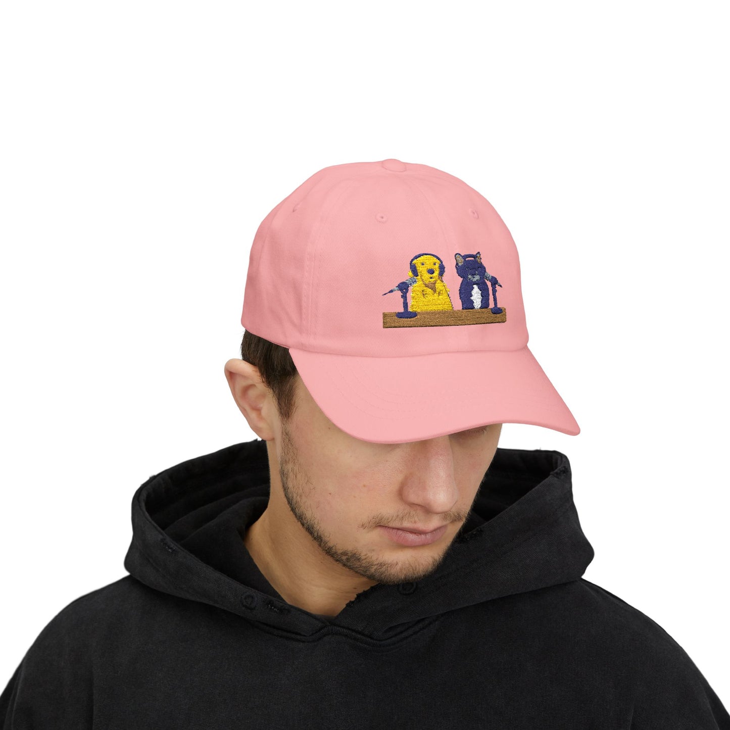 Goldie & Frenchie Embroidered Podcast Hat