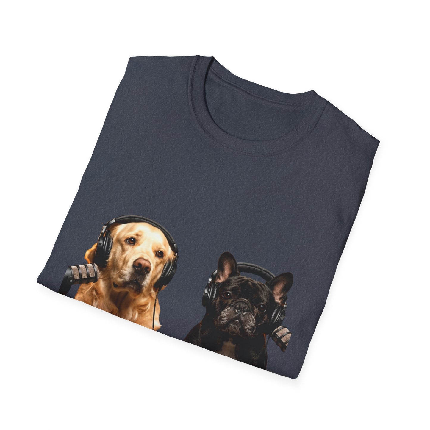 Goldie & Frenchie back & front Softstyle T-shirt