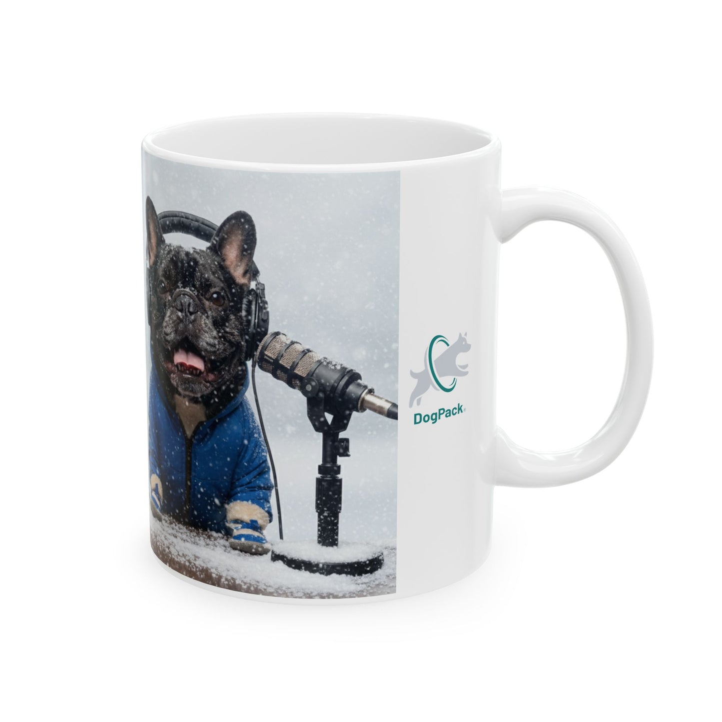 Goldie & Frenchie Winter Mug for Warm Drinks (11oz, 15oz)