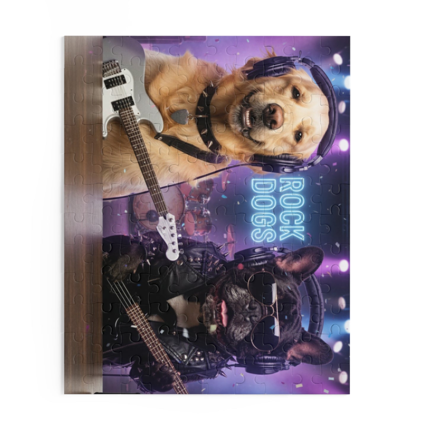 Goldie & Frenchie 'Rock Dogs' Puzzle - 120/252/500 - Piece Jigsaw Puzzle