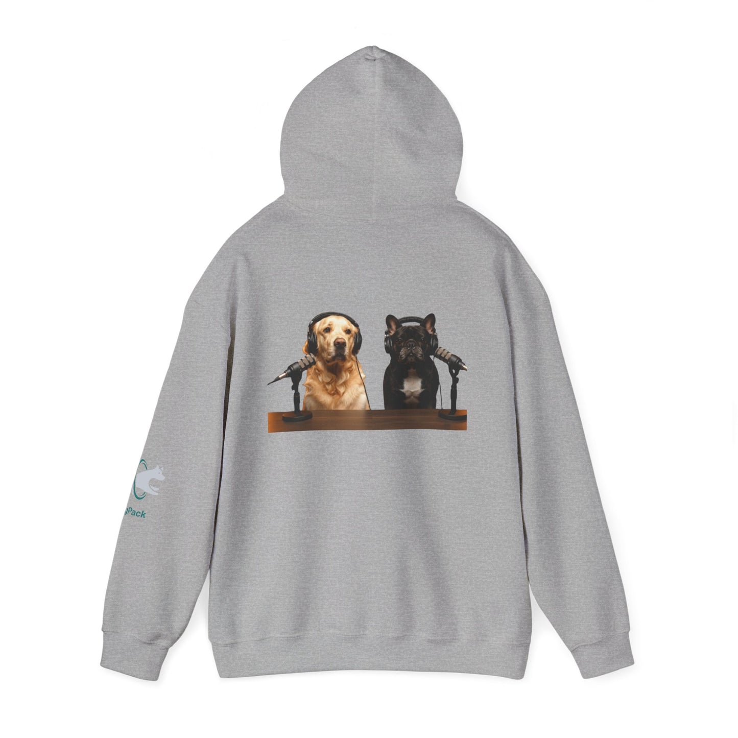 Goldie and Frenchie Hooded Sweater in Reverse
