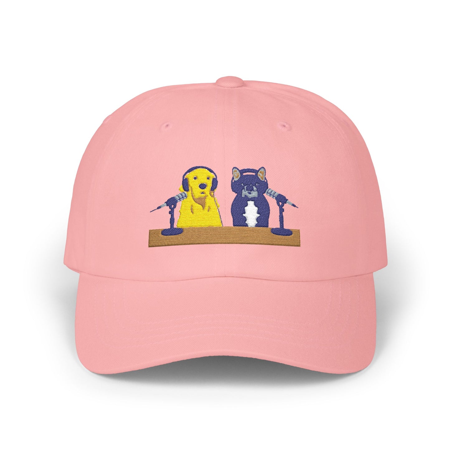 Goldie & Frenchie Embroidered Podcast Hat