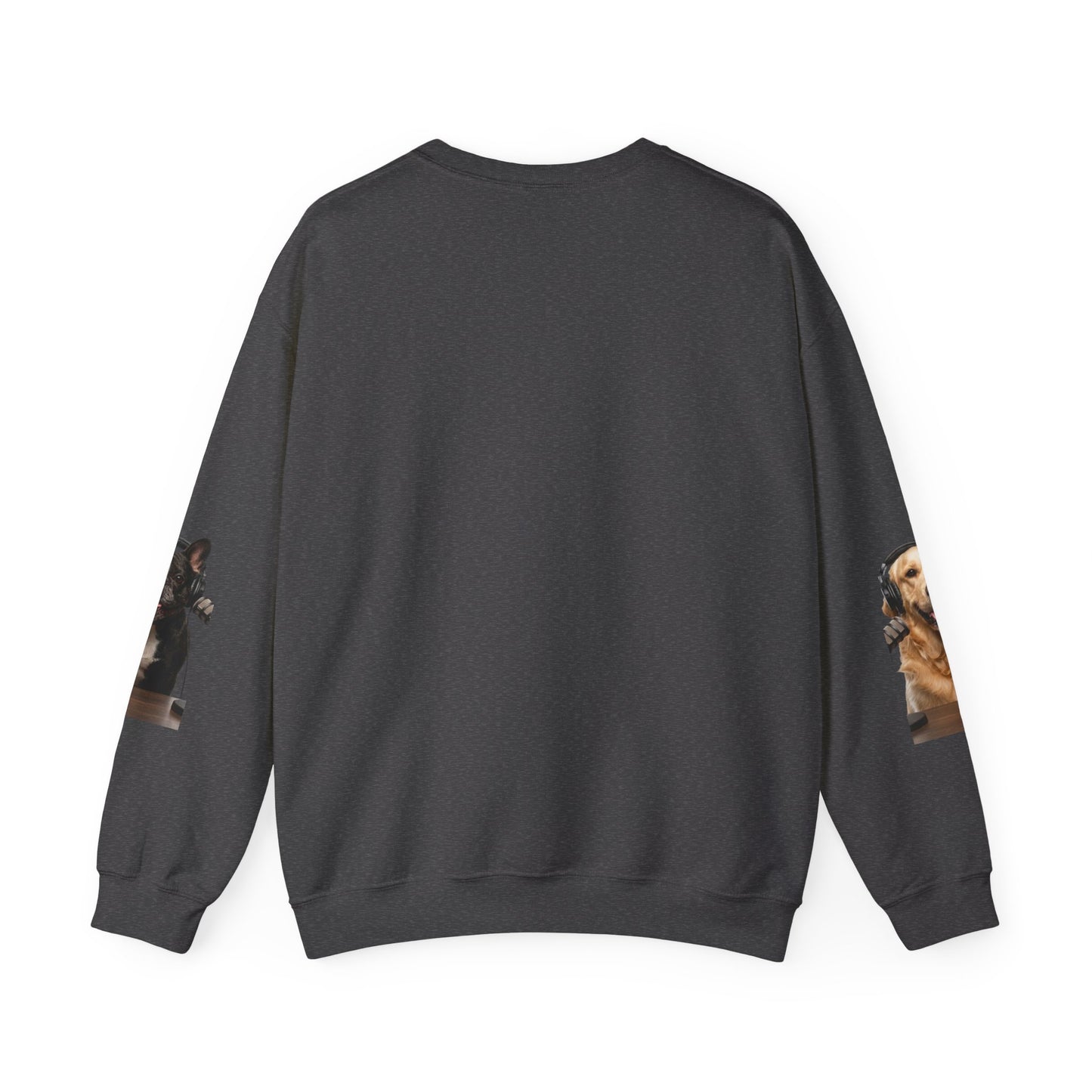 Goldie & Frenchie Smiling Crewneck with G&F sleeves