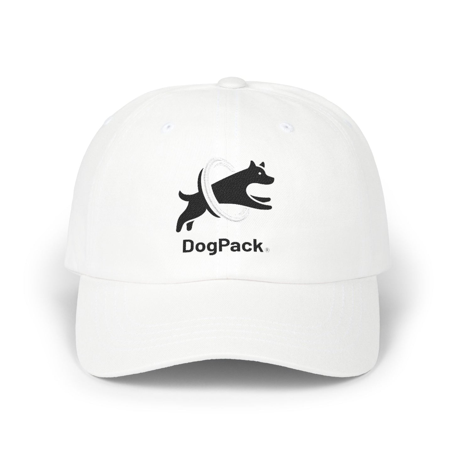 DogPack Brand Dad Cap — DogPack Dark Logo Embroidered Baseball Hat