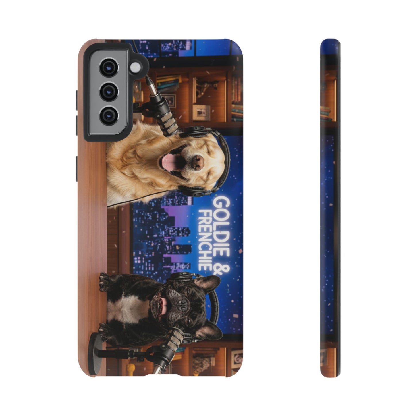 Goldie & Frenchie Talk Show LOL Laughing out Loud Samsung Google Android Cases