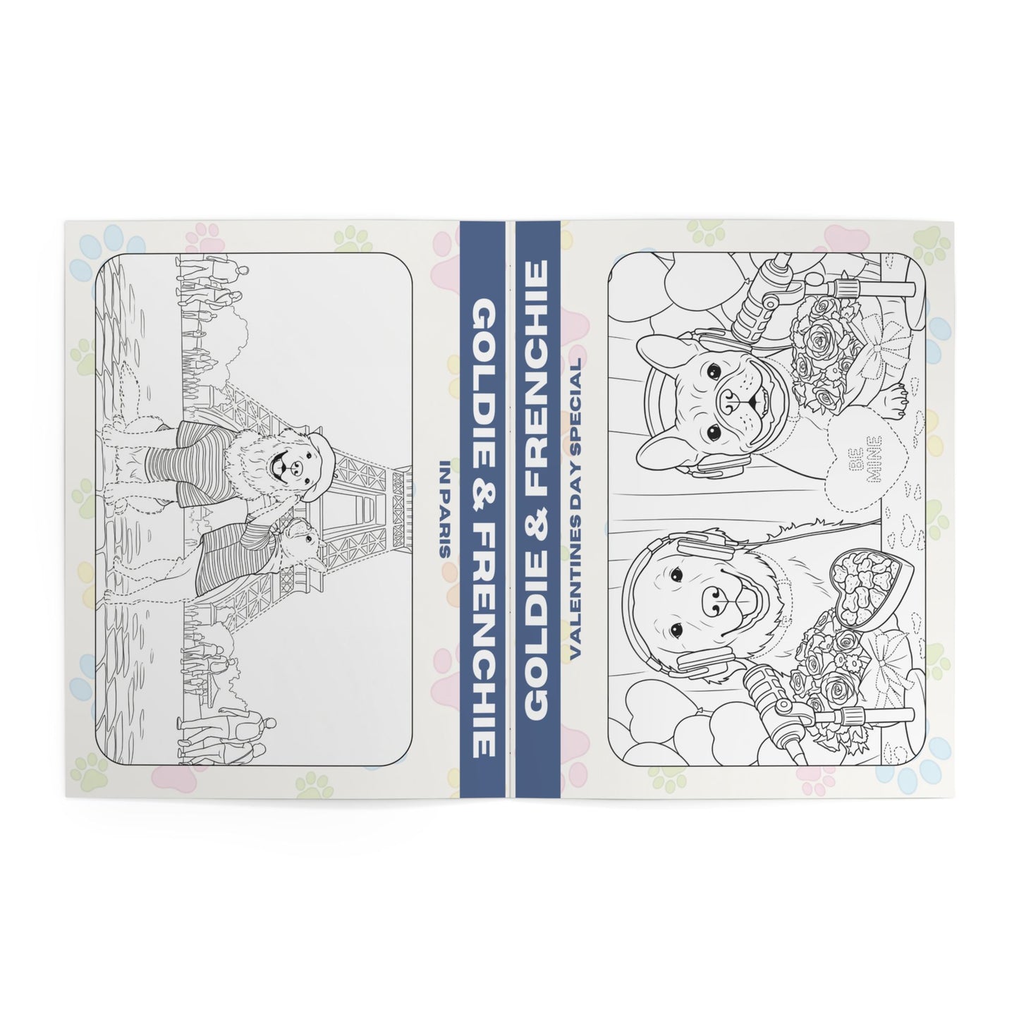 Goldie & Frenchie Coloring Book - The Amazing Adventures