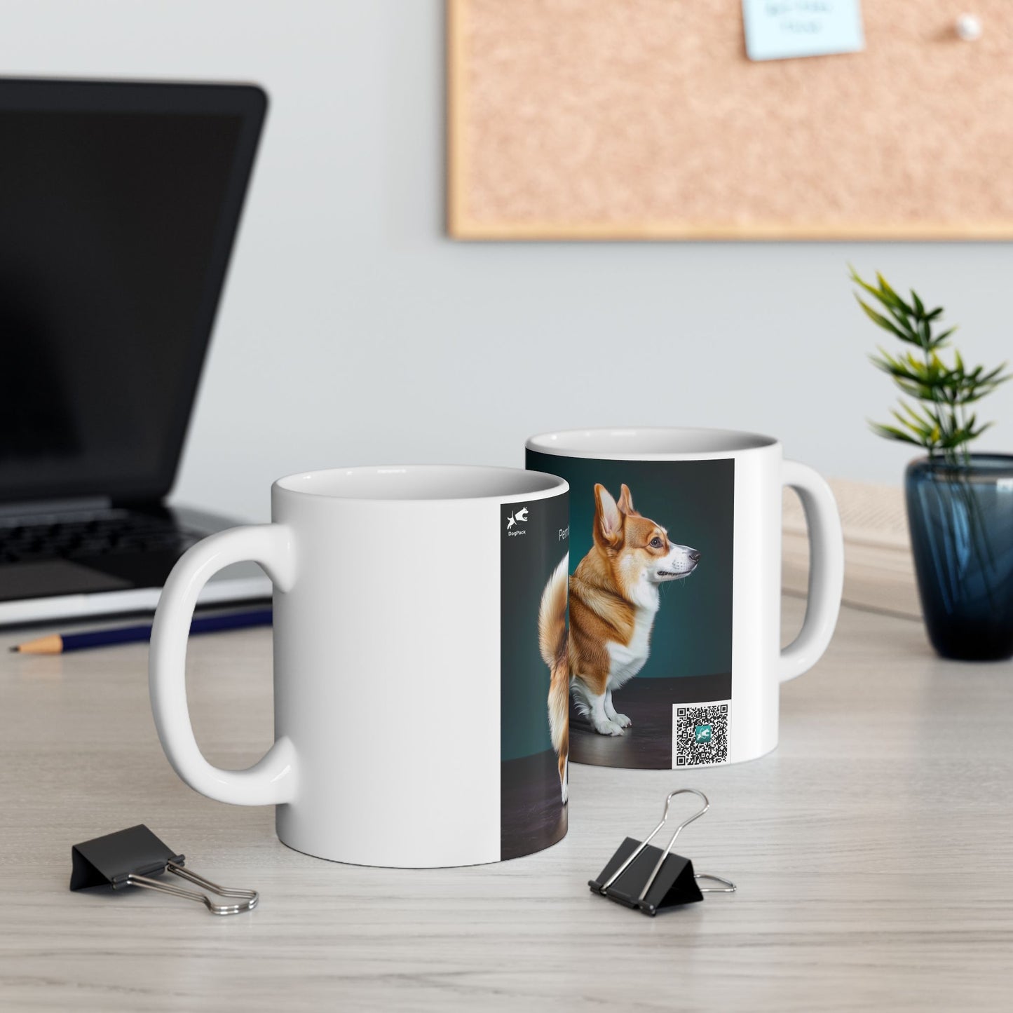 Pembroke Welsh Corgi Ceramic Mug — Pembroke Welsh Corgi Dog Breed Coffee Cup (11oz & 15oz)