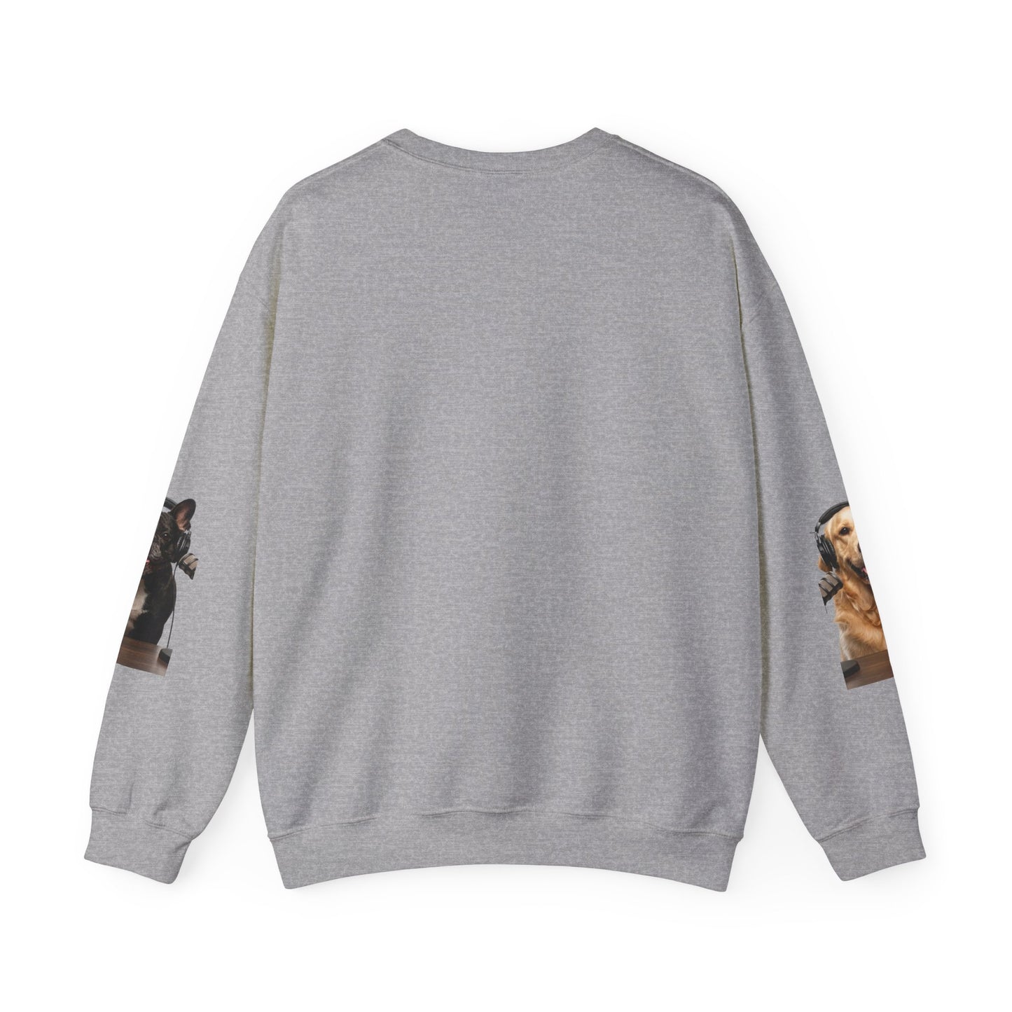 Goldie & Frenchie Smiling Crewneck with G&F sleeves