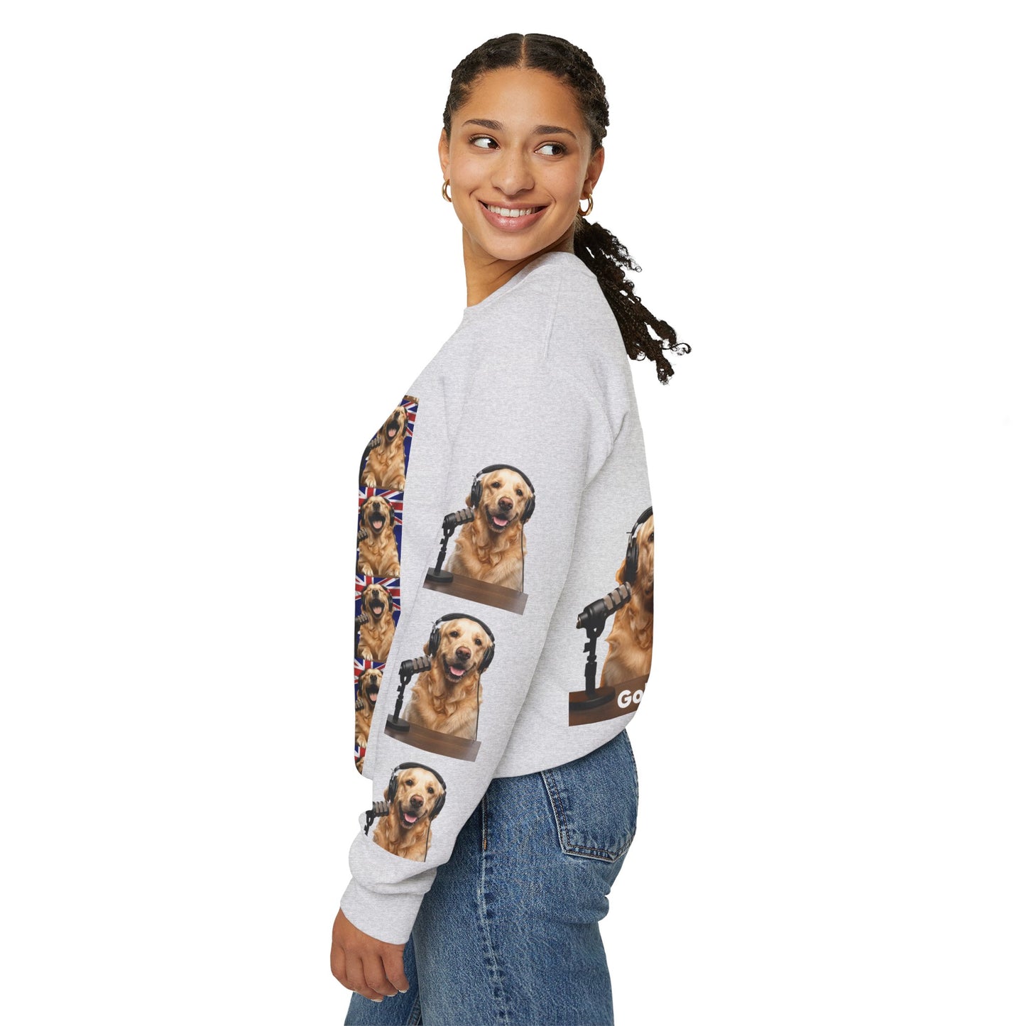 Goldie & Frenchie Australian Pride Crewneck Sweatshirt — Fully Printed Special Edition - Ships from Australia + New Zealand