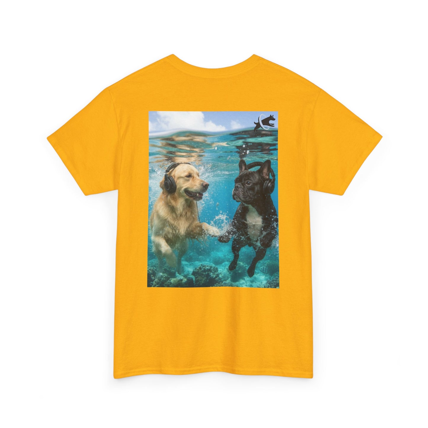 Goldie & Frenchie Front & Back Canada T‑Shirt — "Made in Canada" - Ships from Canada