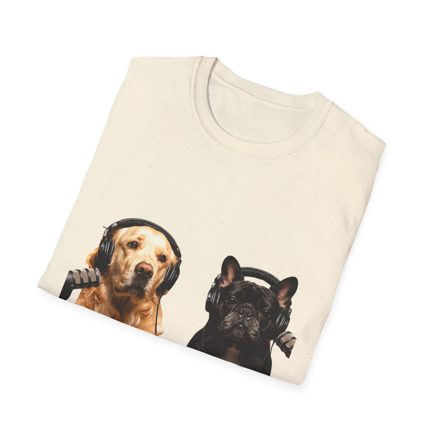 Goldie & Frenchie back & front Softstyle T-shirt