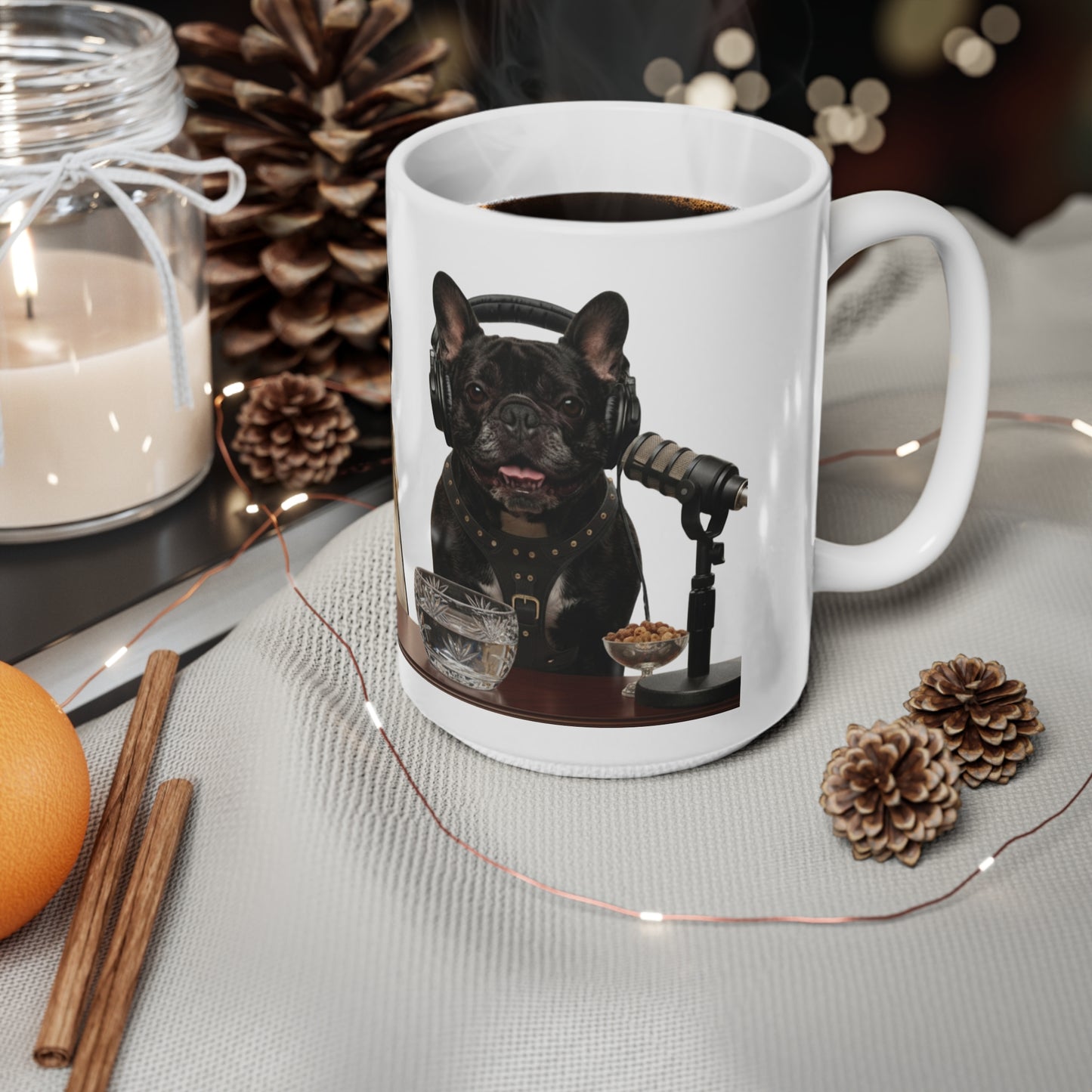 Goldie & Frenchie Sophisticated & Wealthy Coffee Mug — 11oz & 15oz Quality Ceramic - Ships from United Kingdom