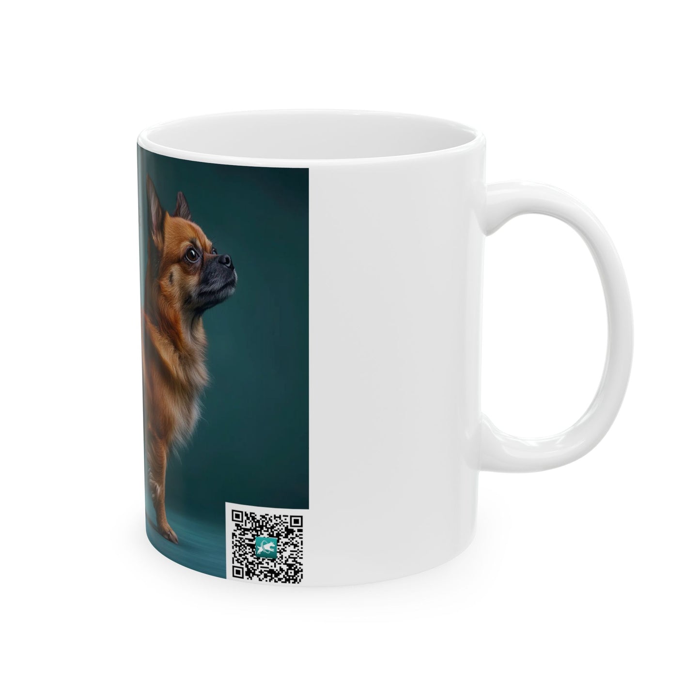 Affenhuahua Ceramic Mug — Affenhuahua Dog Breed Coffee Cup (11oz & 15oz)