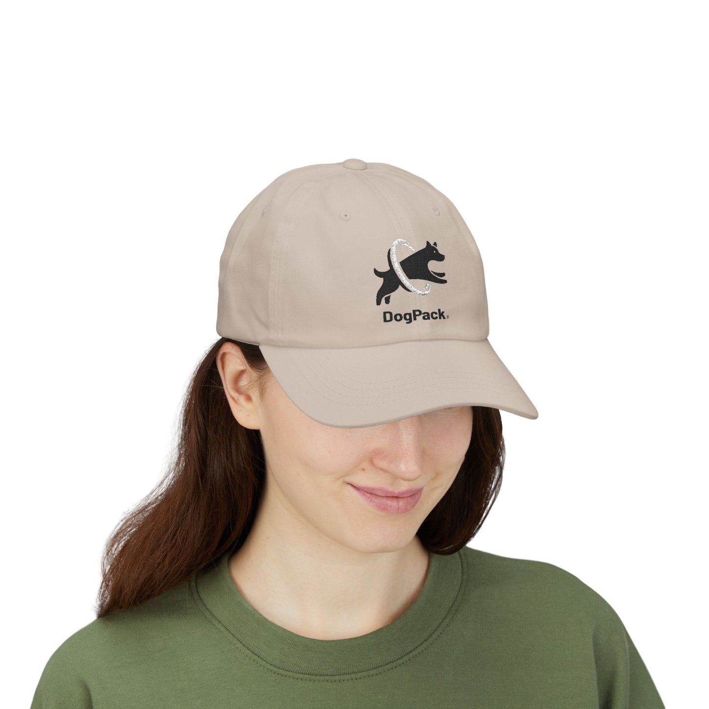 DogPack Brand Dad Cap — DogPack Dark Logo Embroidered Baseball Hat