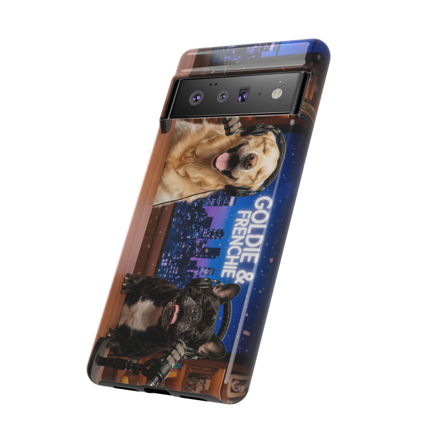 Goldie & Frenchie Talk Show LOL Laughing out Loud Samsung Google Android Cases