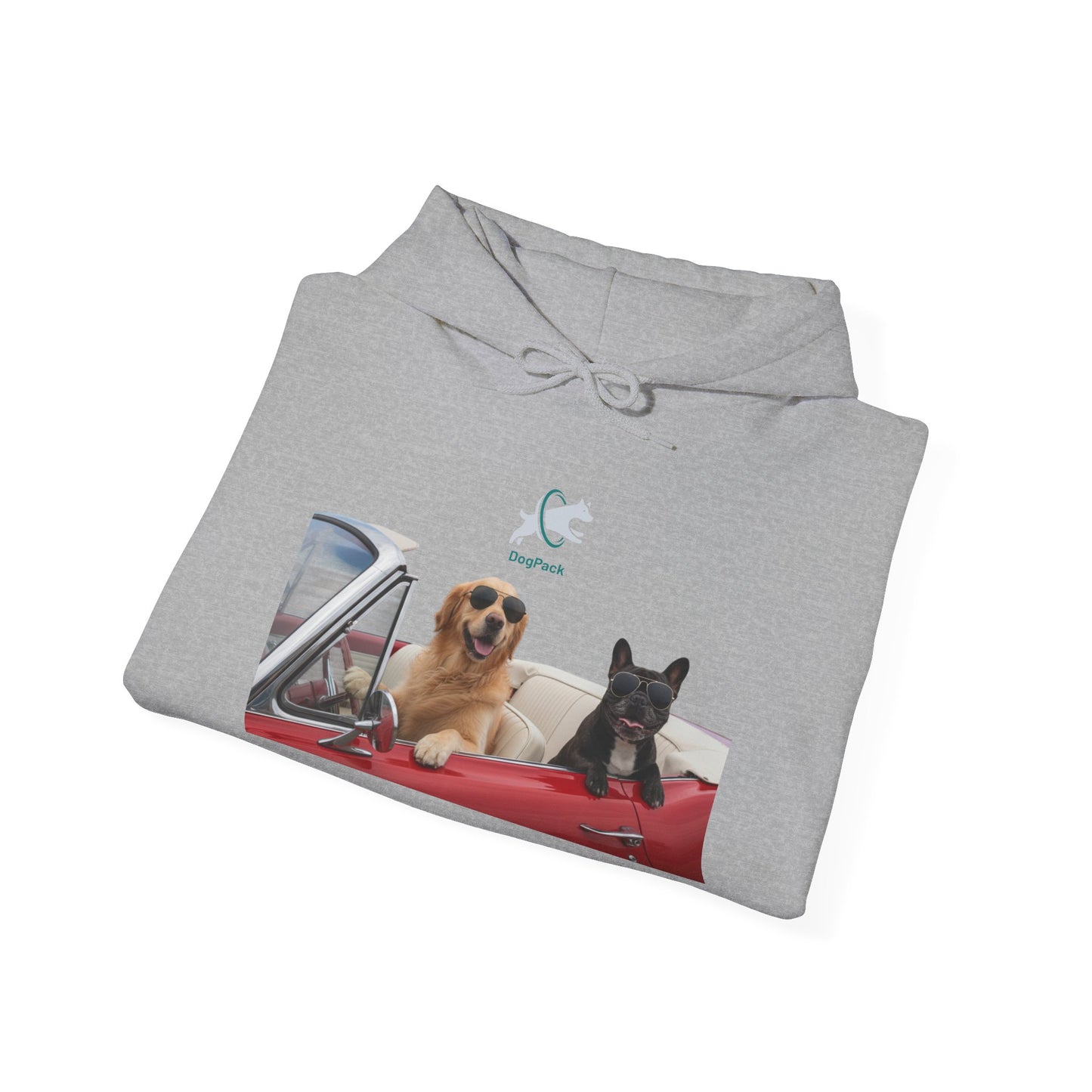 Goldie & Frenchie Cruisin' Hoodie — G&F "Windows down, music up" - Warhol inspired