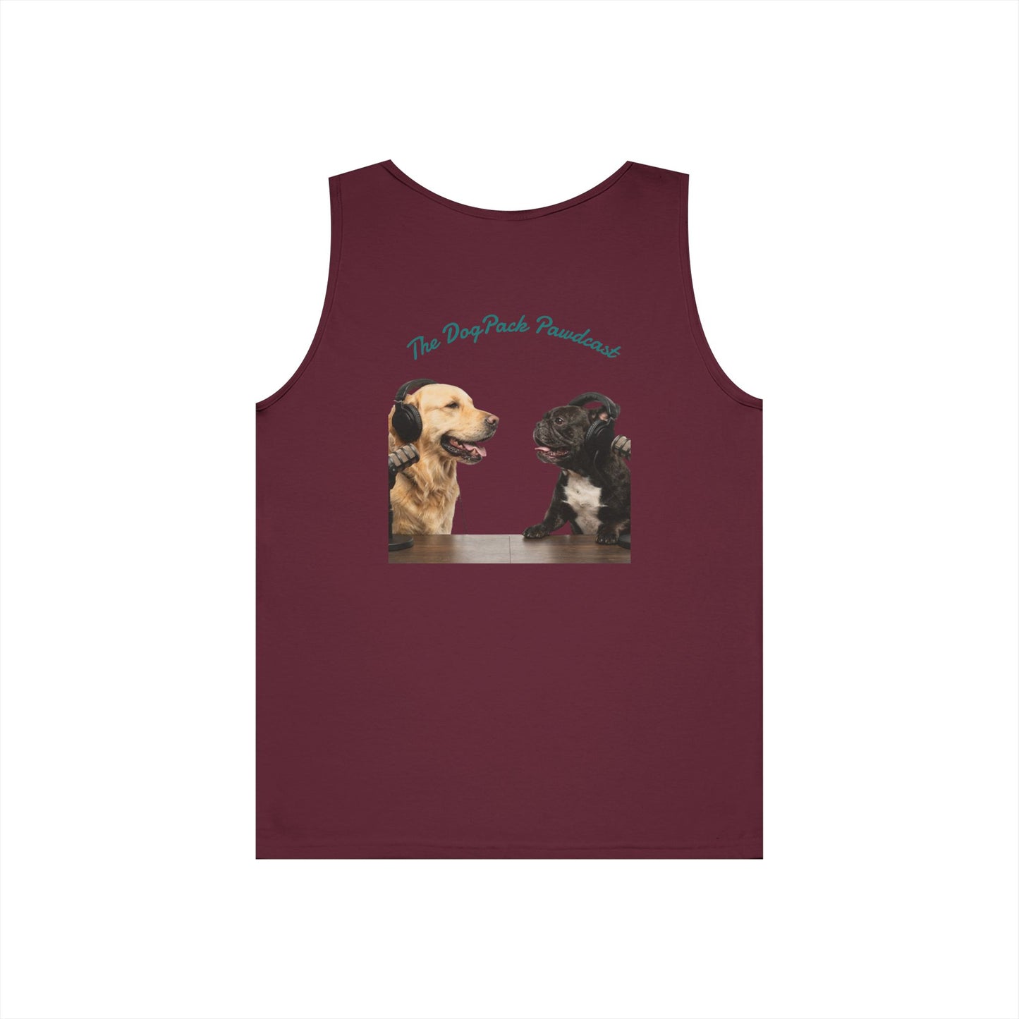 Goldie & Frenchie Front and Back Tank Top - Unisex
