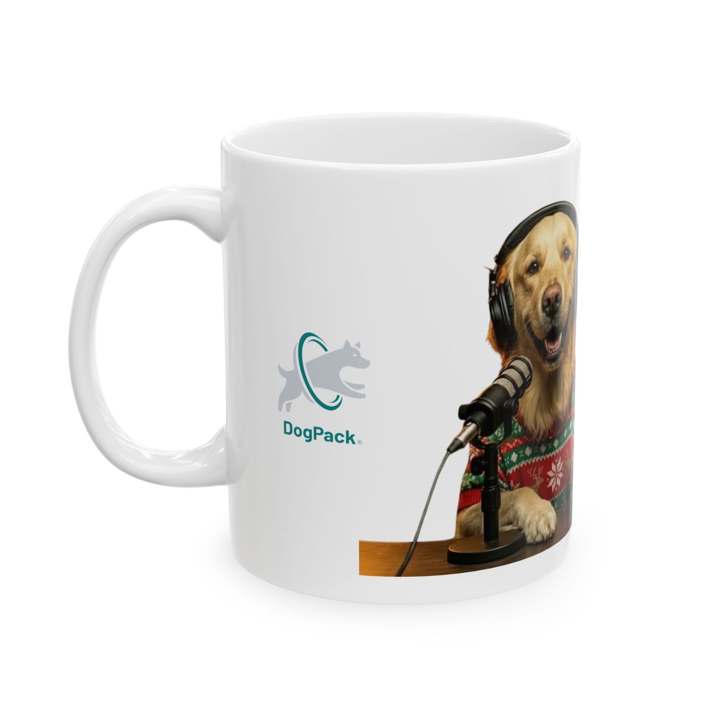 Goldie & Frenchie Christmas Holidays Coffee Mug (11oz/15oz)