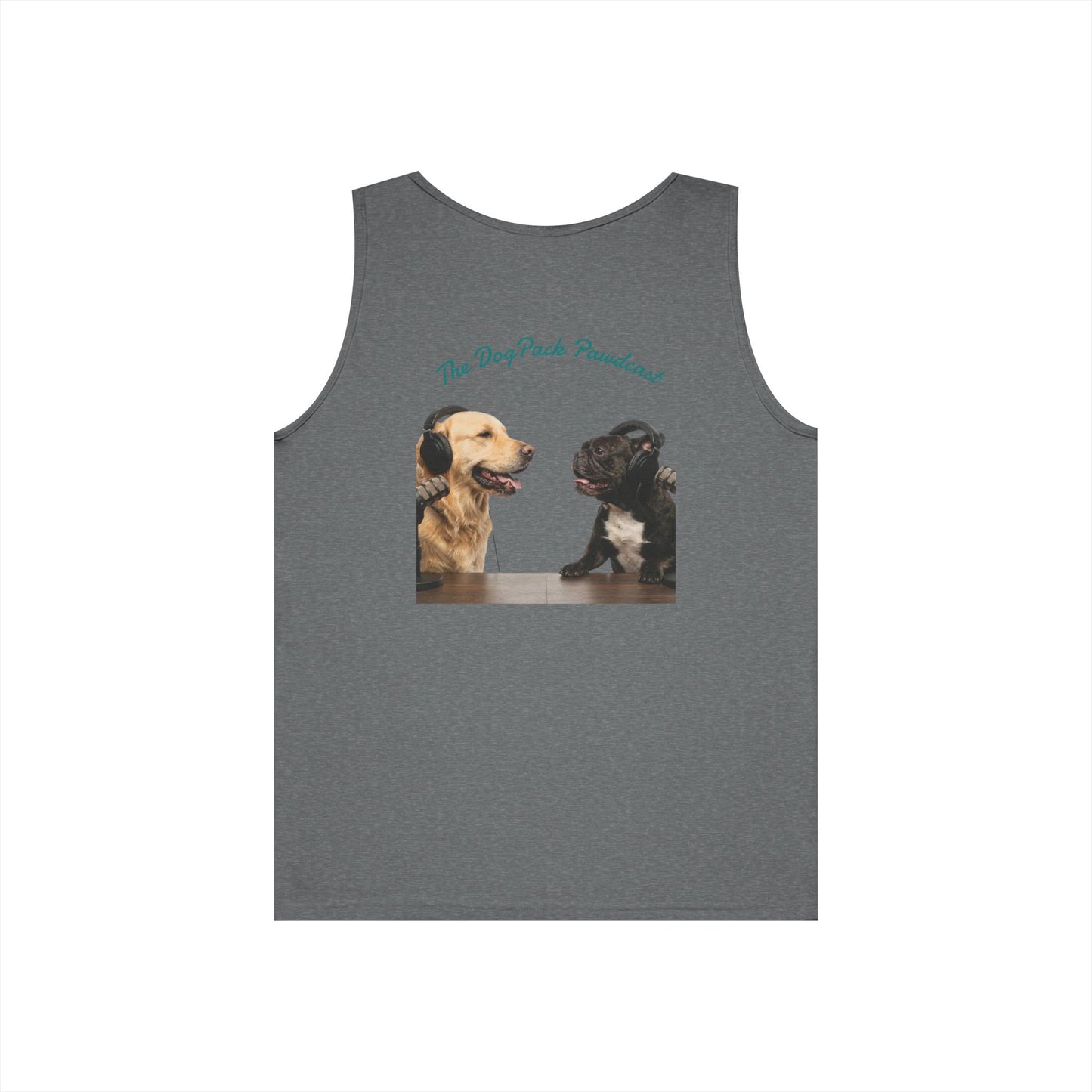 Goldie & Frenchie Front and Back Tank Top - Unisex