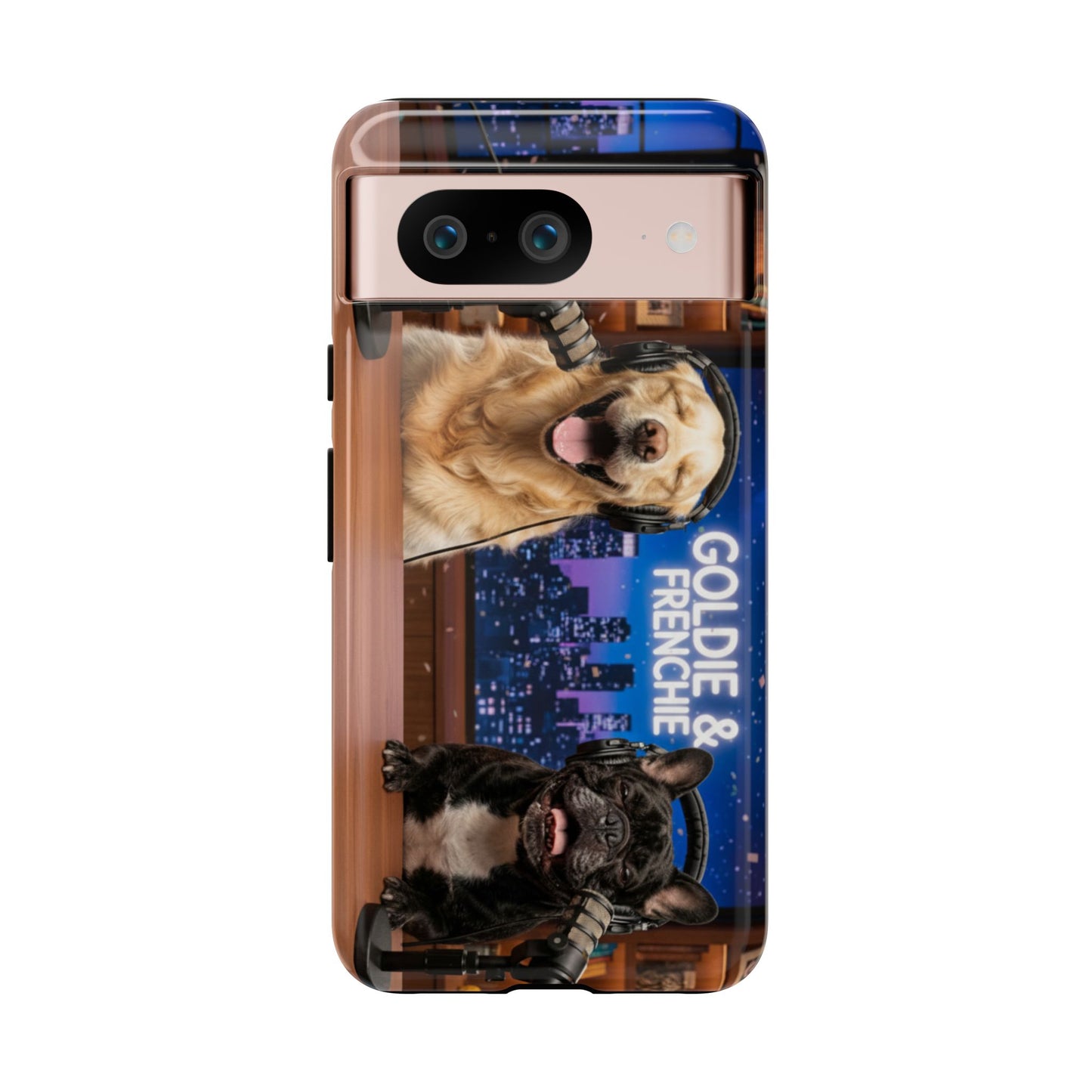 Goldie & Frenchie Talk Show LOL Laughing out Loud Samsung Google Android Cases