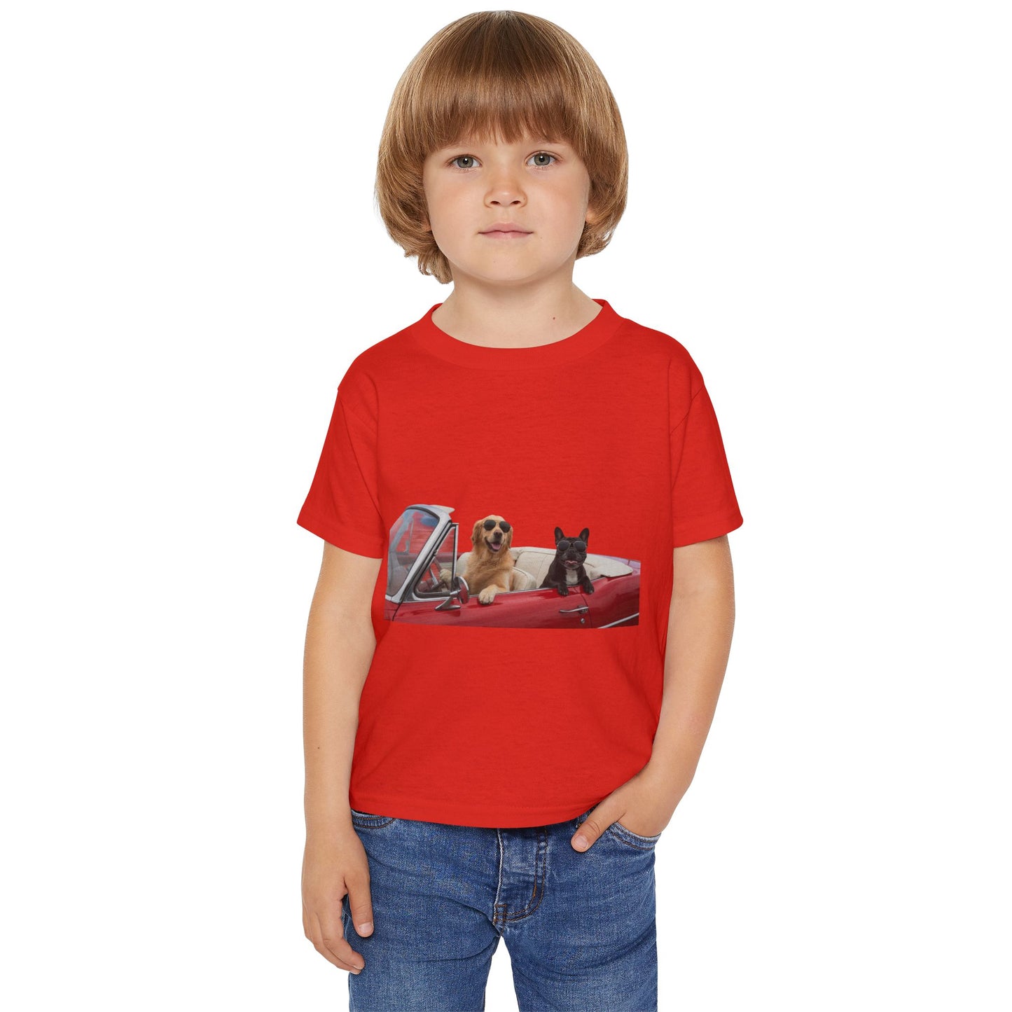 Goldie & Frenchie 'Slow Down & Enjoy the Ride' Toddler T‑Shirt