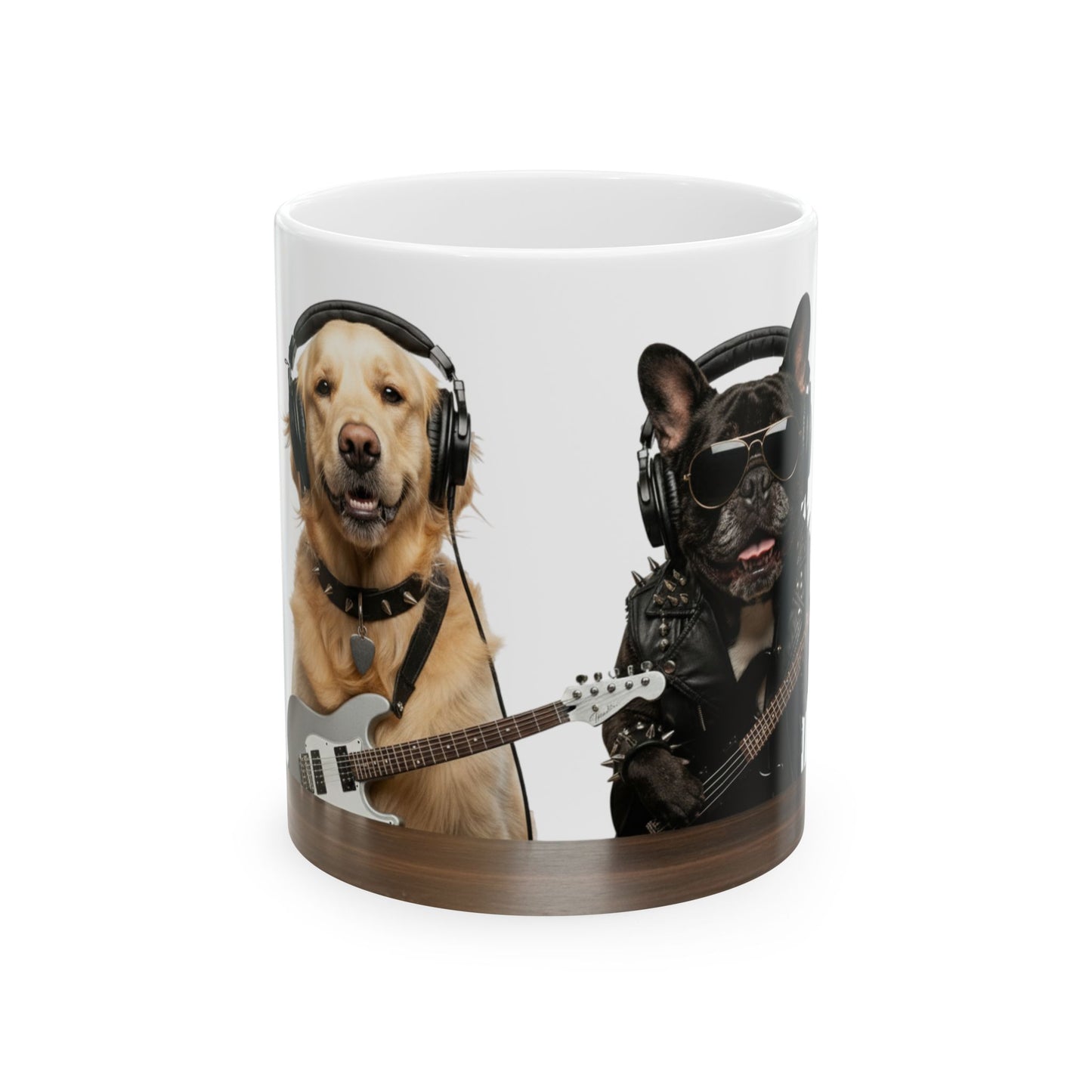 Goldie & Frenchie Rock n' Roll Ceramic Mug (11oz/15oz)