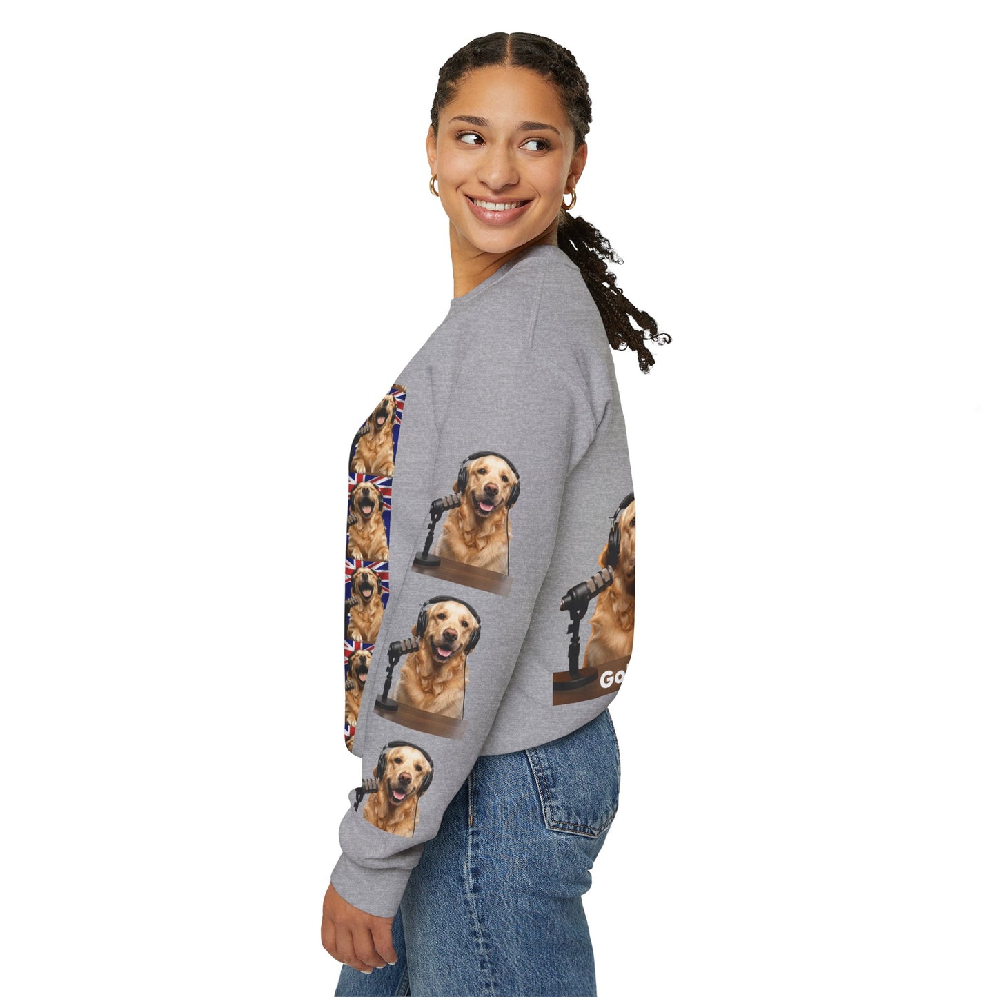 Goldie & Frenchie Australian Pride Crewneck Sweatshirt — Fully Printed Special Edition - Ships from Australia + New Zealand