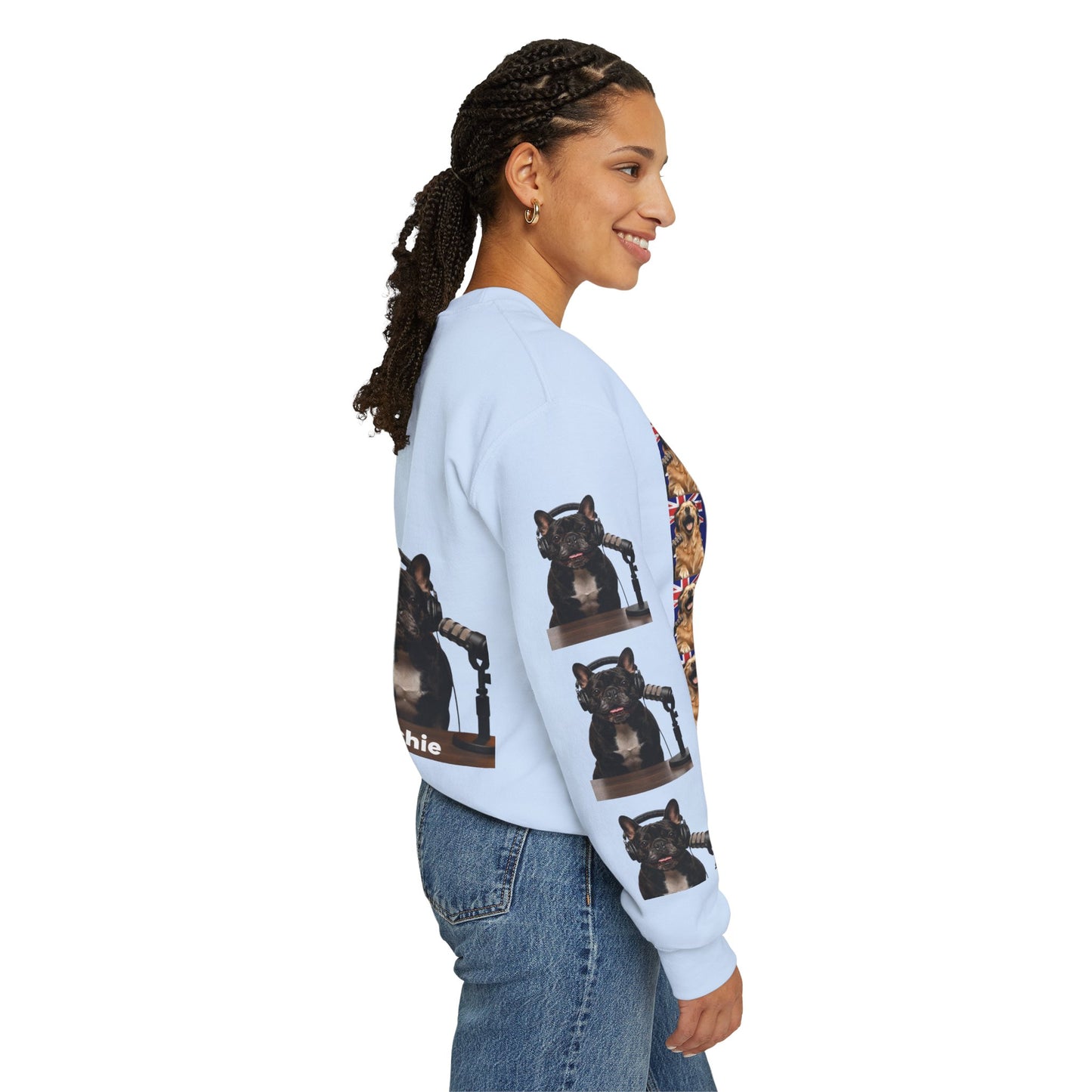 Goldie & Frenchie Australian Pride Crewneck Sweatshirt — Fully Printed Special Edition - Ships from Australia + New Zealand