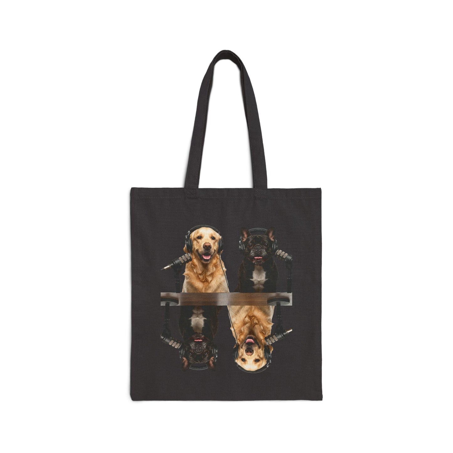 Goldie & Frenchie Reflection Canvas Tote