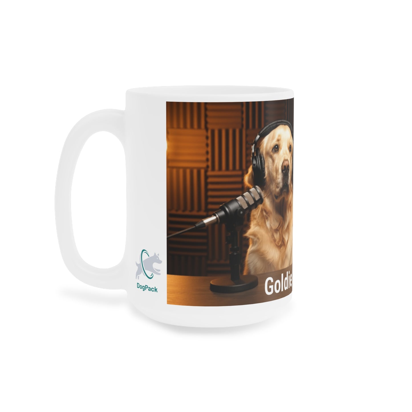 Goldie & Frenchie In the Studio Coffee Mug (11oz/15oz/20oz) - Made and Ships from Canada