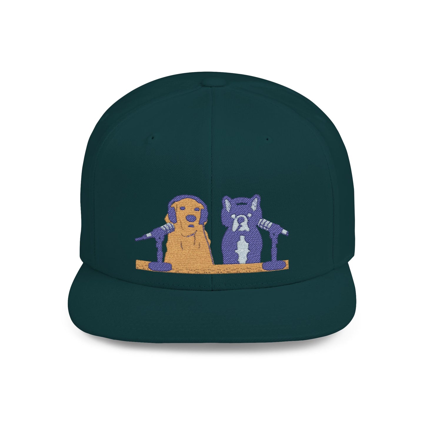 Goldie & Frenchie Embroidered Snapback Hat
