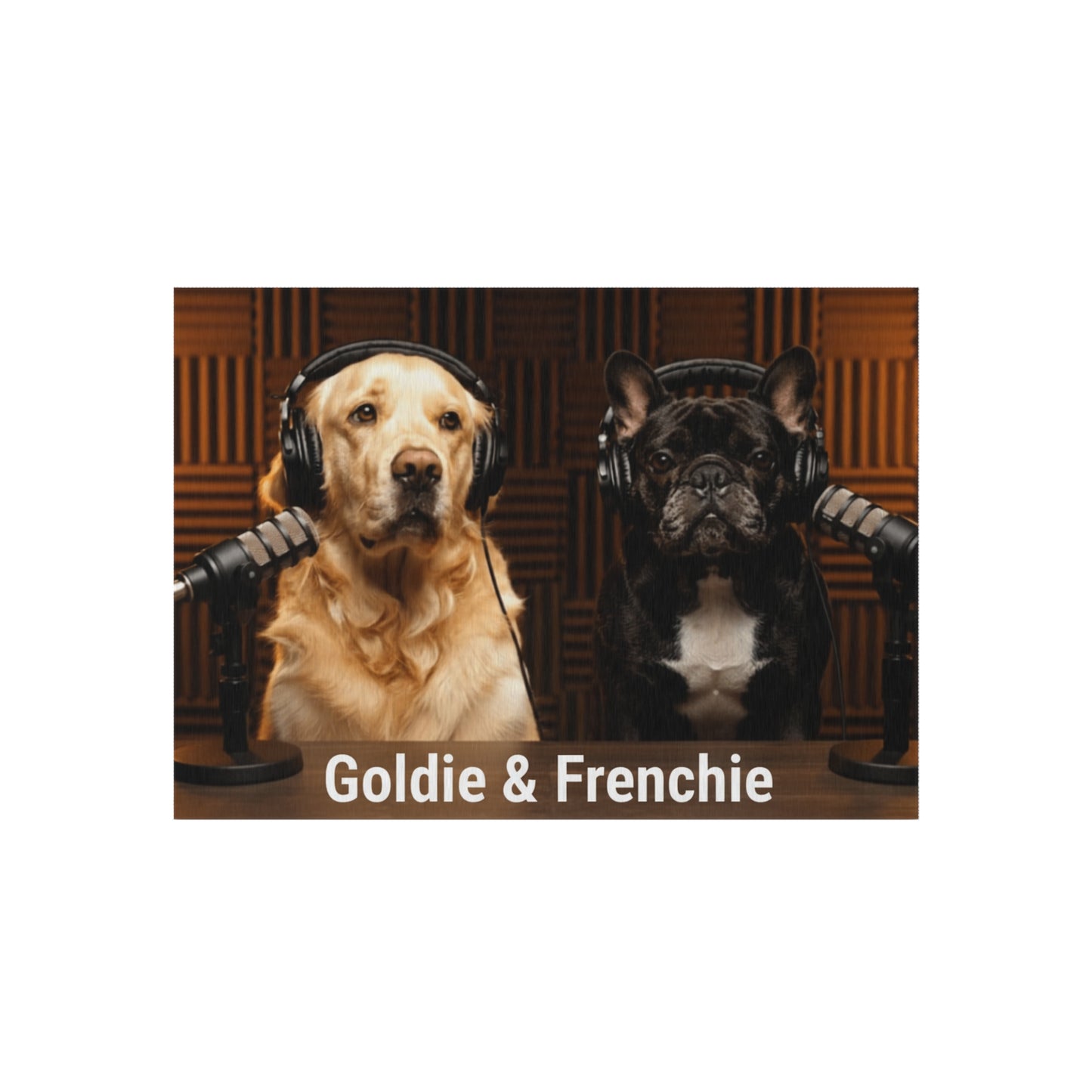 Goldie & Frenchie Classic Outdoor Rug