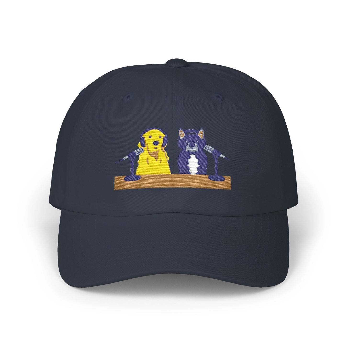 Goldie & Frenchie Embroidered Podcast Hat