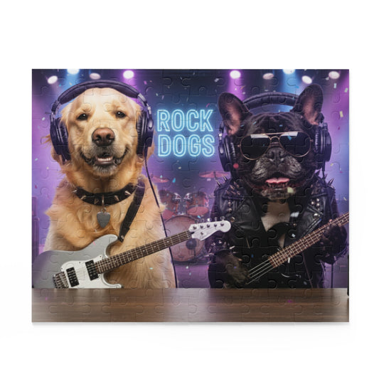 Goldie & Frenchie 'Rock Dogs' Puzzle - 120/252/500 - Piece Jigsaw Puzzle