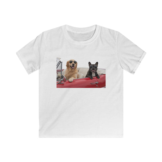 Kids Goldie & Frenchie SoftStyle T‑Shirt