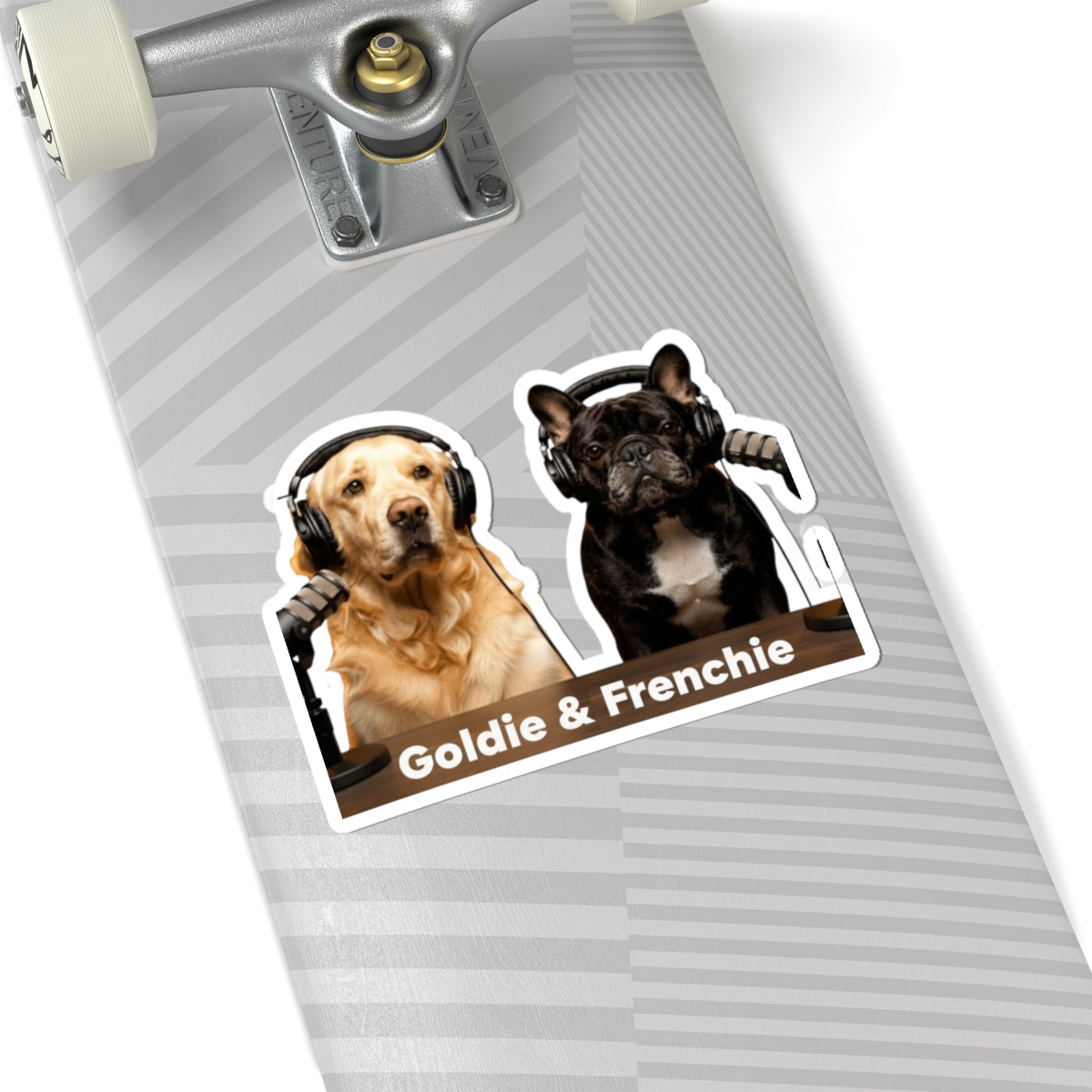 Goldie & Frenchie Classic On-Air Sticker