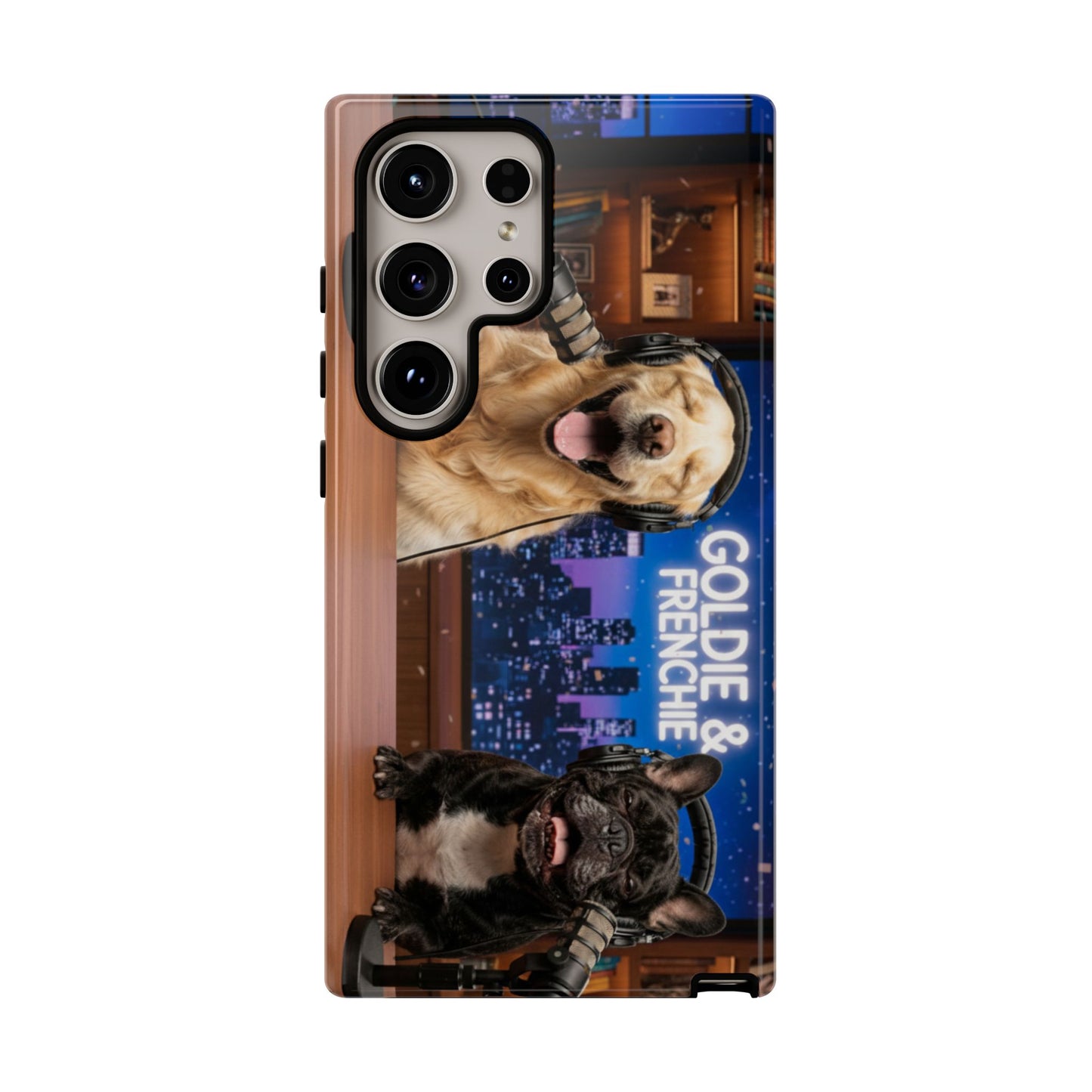 Goldie & Frenchie Talk Show LOL Laughing out Loud Samsung Google Android Cases