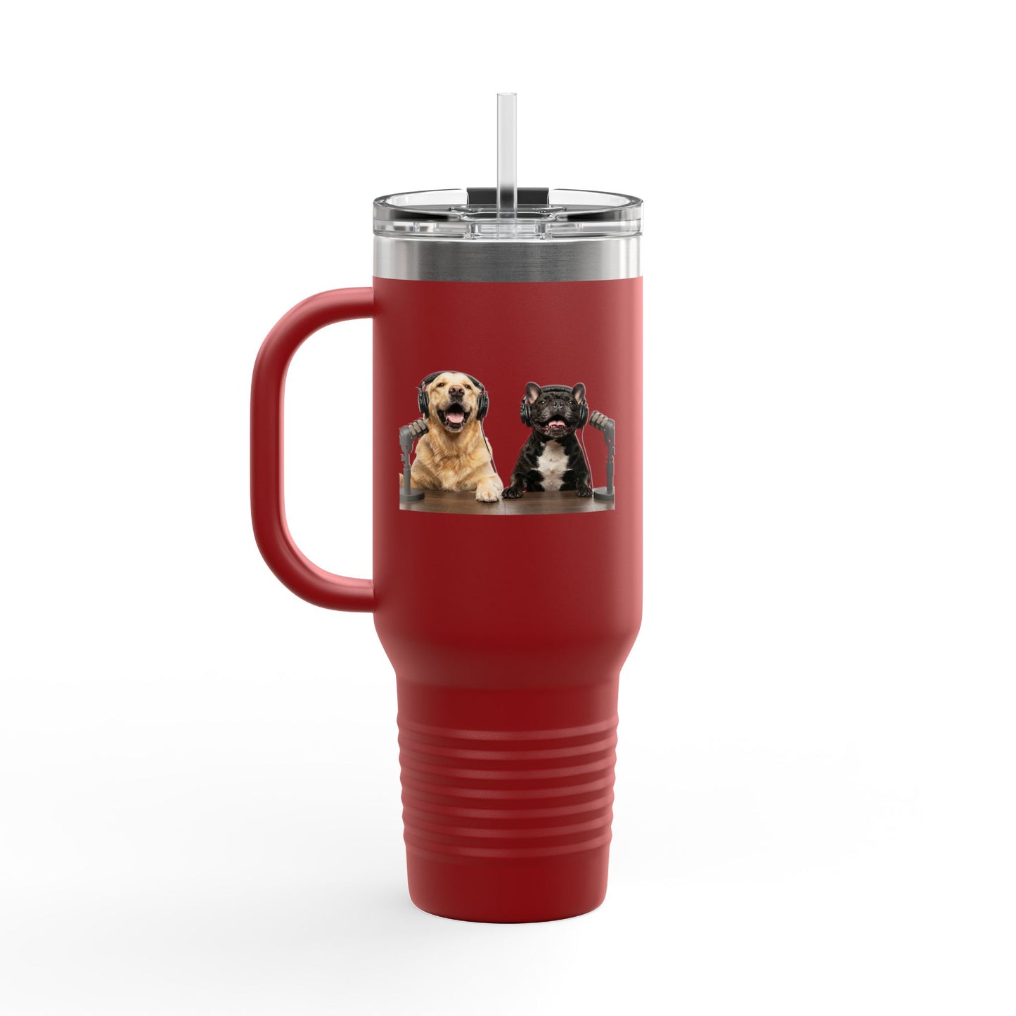 Goldie & Frenchie 40oz Insulated Travel Mug