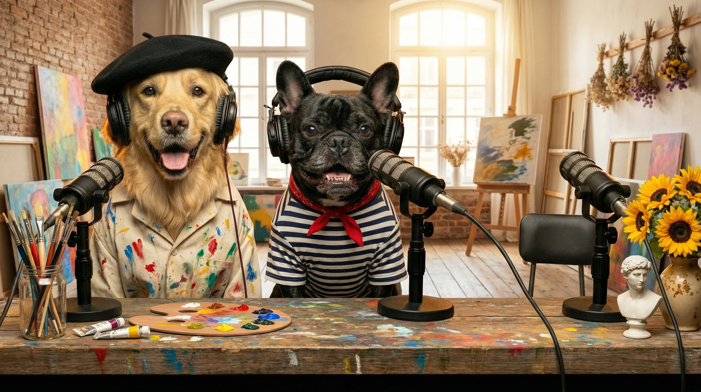 Goldie & Frenchie Cameo Pictures with you or your Pet!